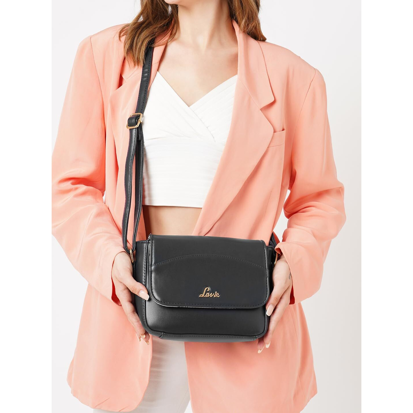 Lavie Women's Broxa Flap Over Sling Bag | Ladies Purse Handbag
