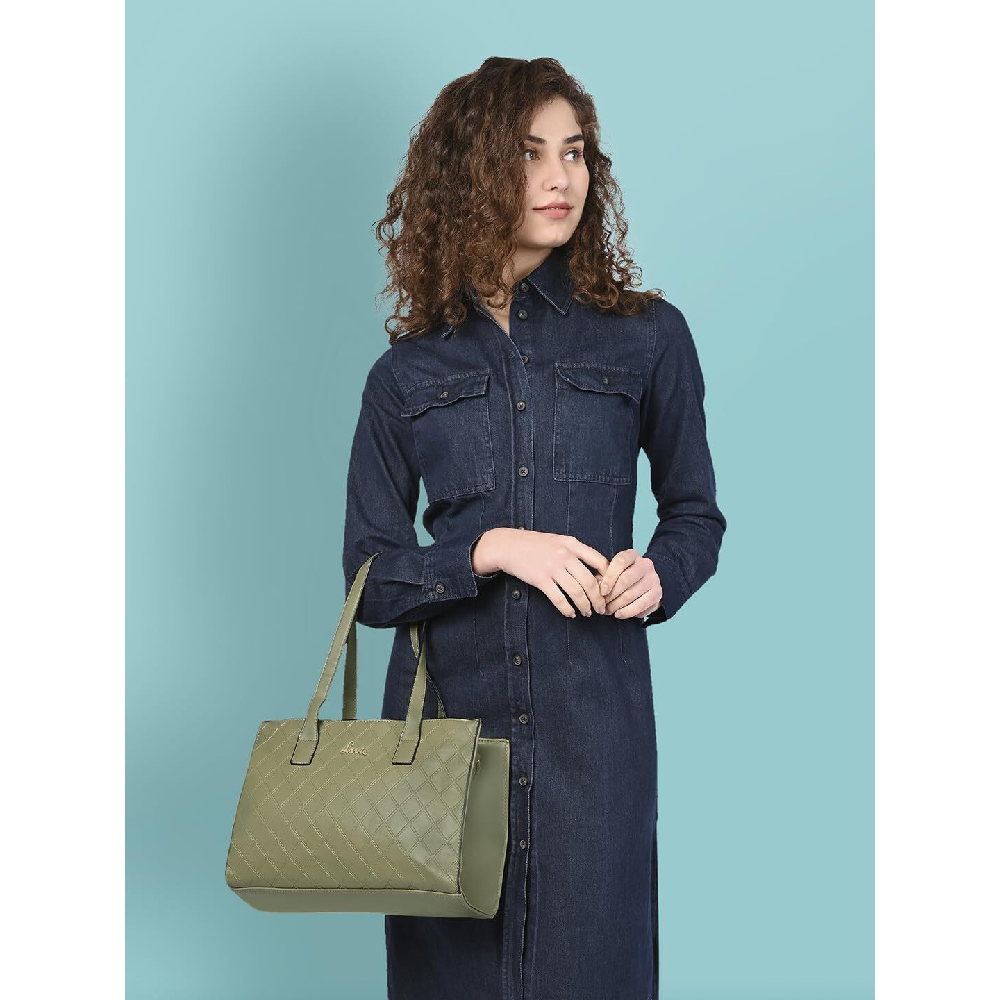 Lavie Women's Handbag (Olive Green)