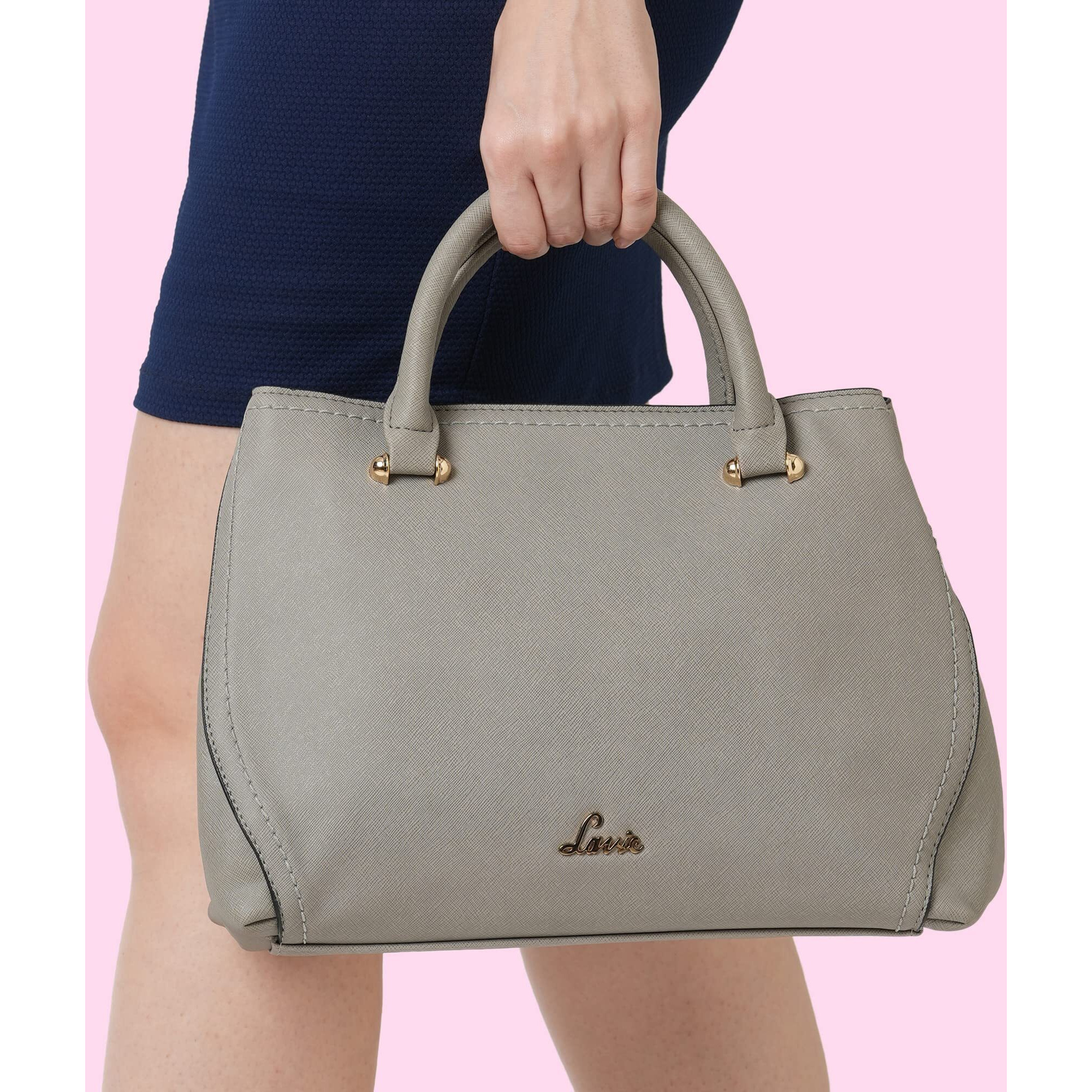 Lavie Omnia Women's Medium Satchel Handbag (Grey)