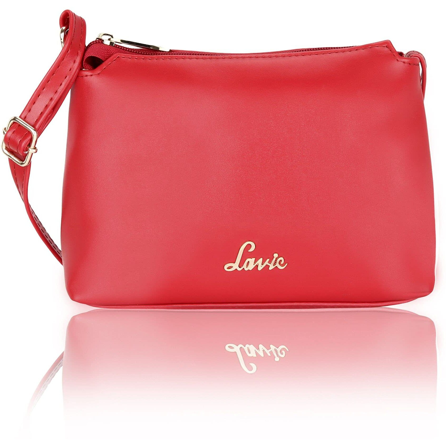 Lavie Girl's Rizon Trendy Small Sling Bag (Red)