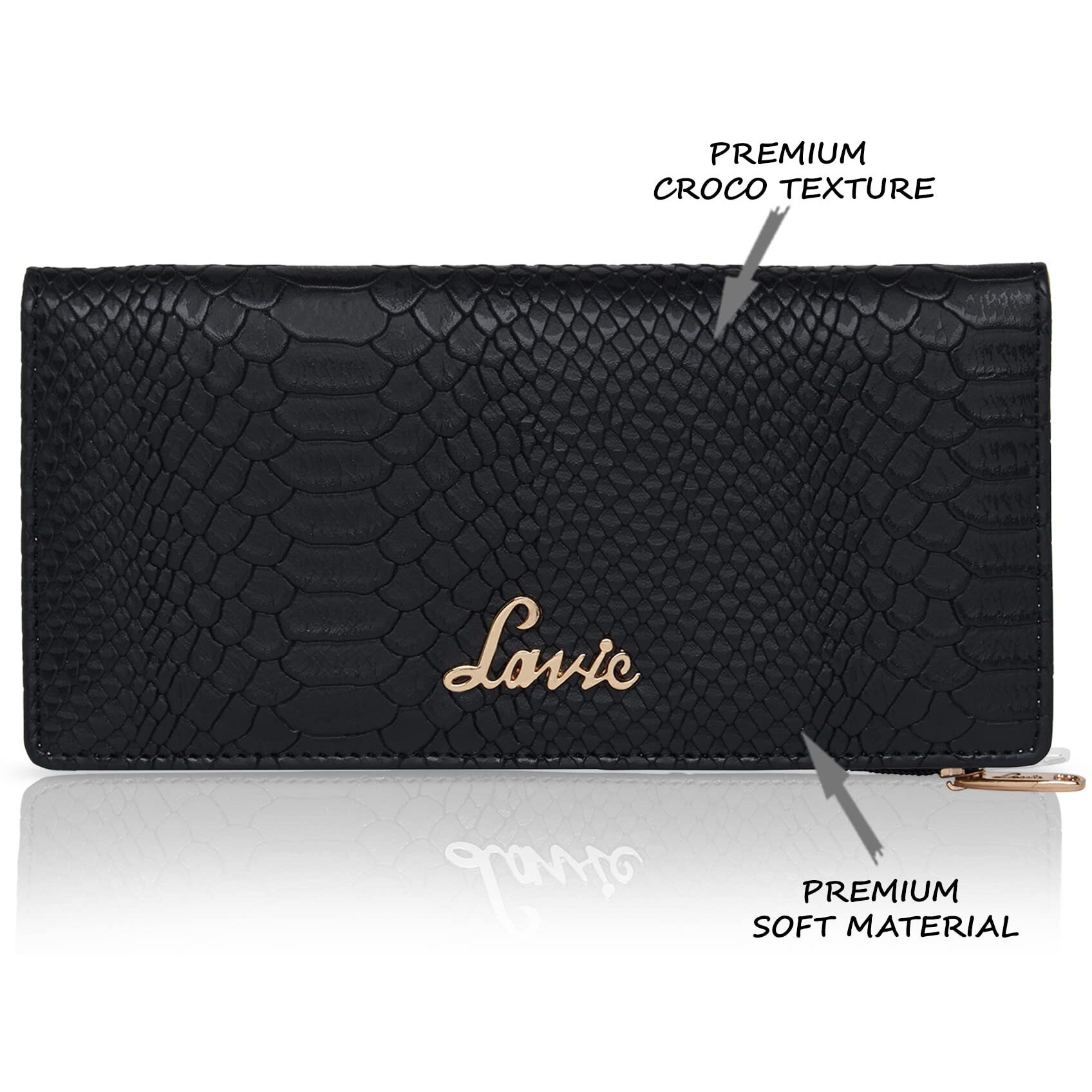 Lavie Women's Large 2 Fold Wallet | Ladies Purse Handbag