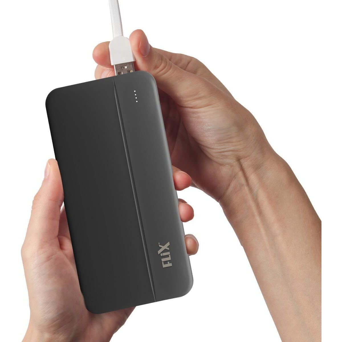FLiX(Beetel) UltraCharge 20,000mAh QCPD Power Bank,USB C/B Input,Tripple Output 22.5W High-Speed Power Delivery,Compatible to iPhone 14 13 12 11 Samsung S22 S23 Google Pixel7 Oneplus (P25-Black)