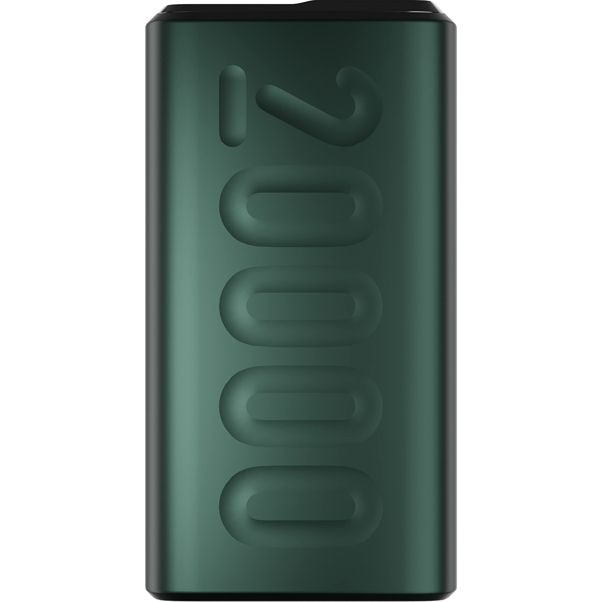 Ambrane 20000mAh Powerbank, 22.5W Fast Charging, Triple Output (2 USB & 1 Type C), Power Delivery, Quick Charge for iPhone, Android & Other Devices, Made in India + Type C Cable (Stylo 20, Green)