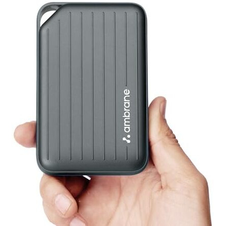 Ambrane 10000mAh Powerbank, Slim & Compact (Pocket & Travel-Friendly) 22.5W Fast Charging, USB & Type C Output, Power Delivery, Compatible with iPhone, Android & Other Devices, (Line-10, Green)