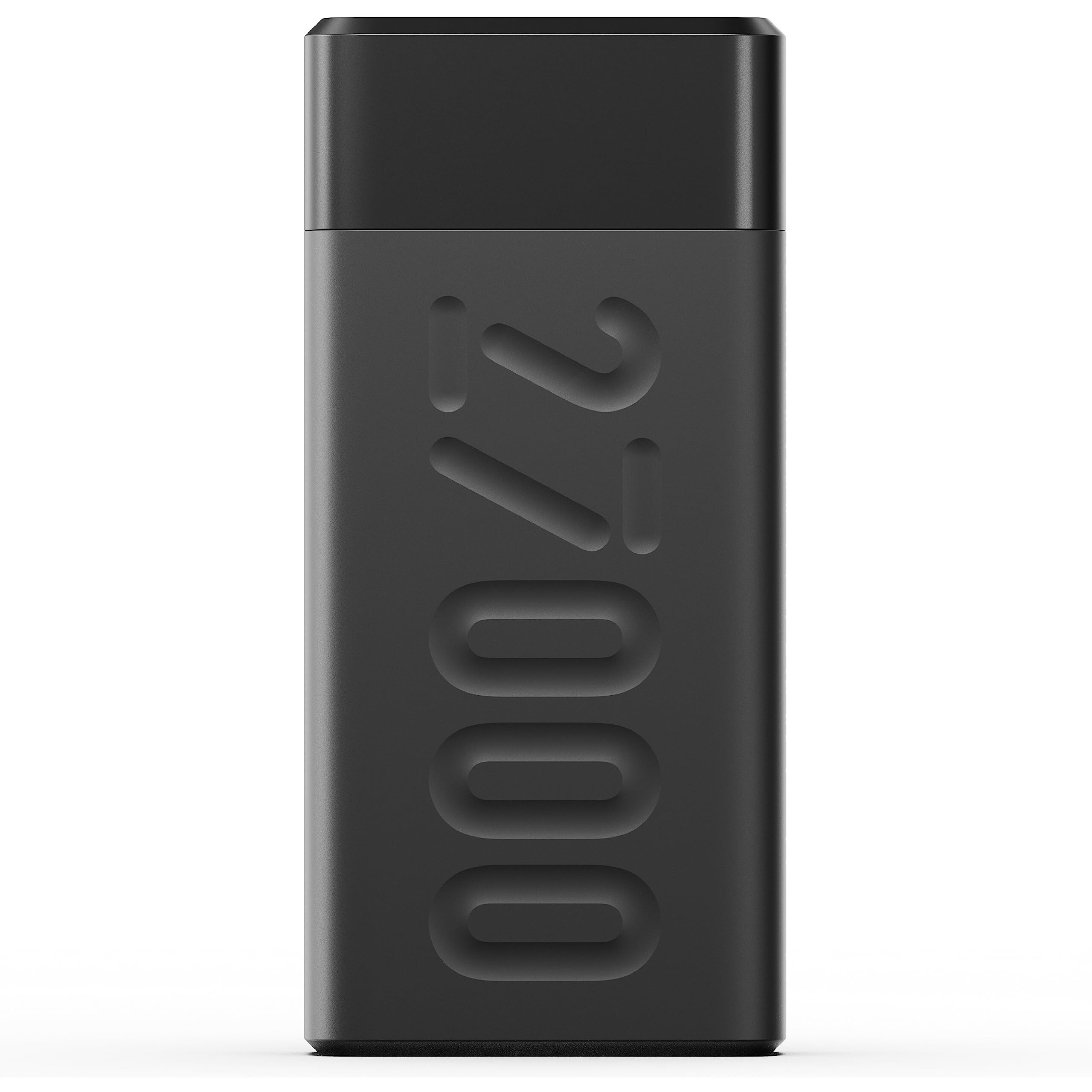 Ambrane 27000mAh Powerbank, 20W Fast Charging, Triple Output (2 USB & 1 Type C), PD, Quick Charge for iPhone, Android & Other Devices, Made in India + Type C Cable (Stylo Pro 27K, Black)