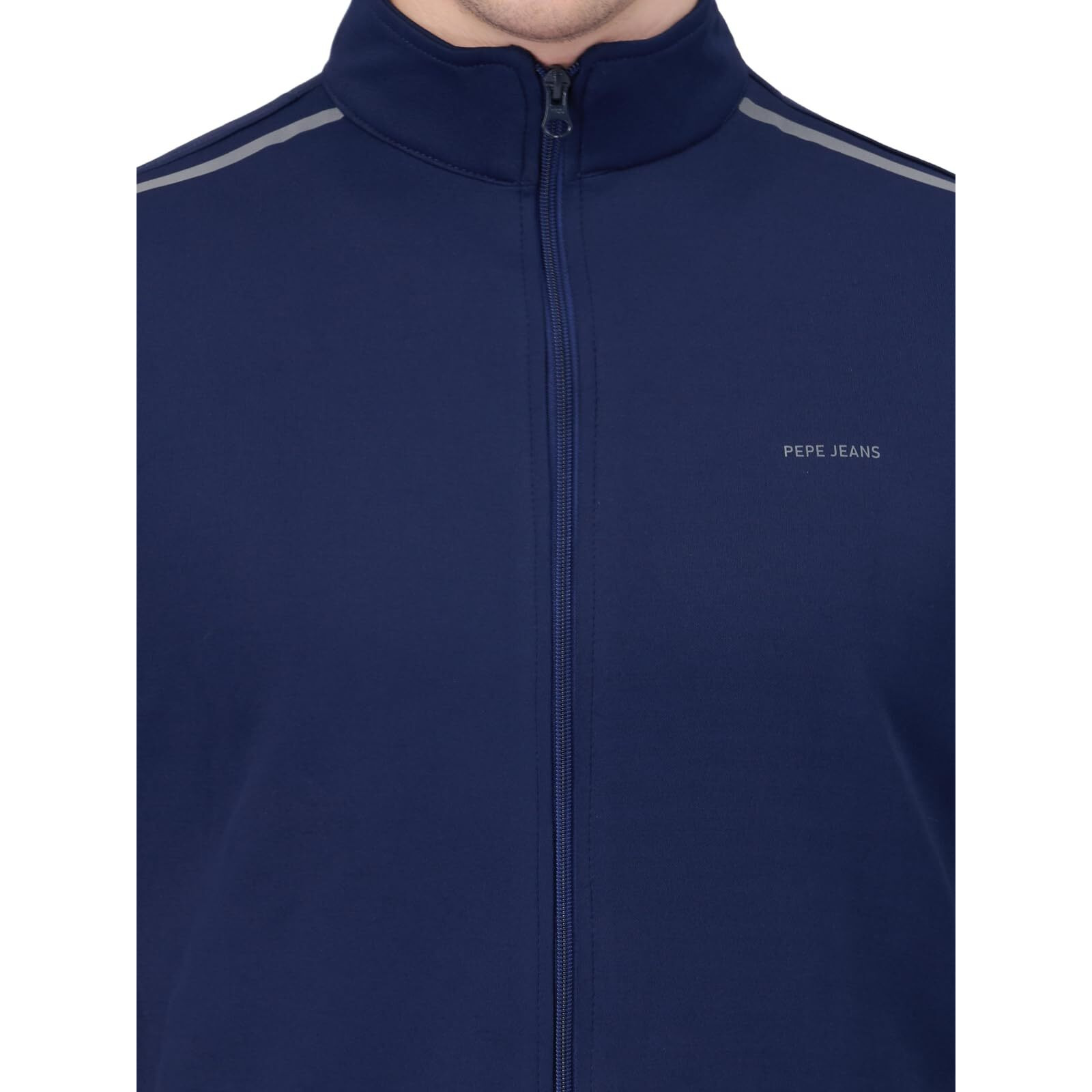Pepe Jeans Men's Dry-Fit Moisture Wicking Active Track Suit Navy-XXL