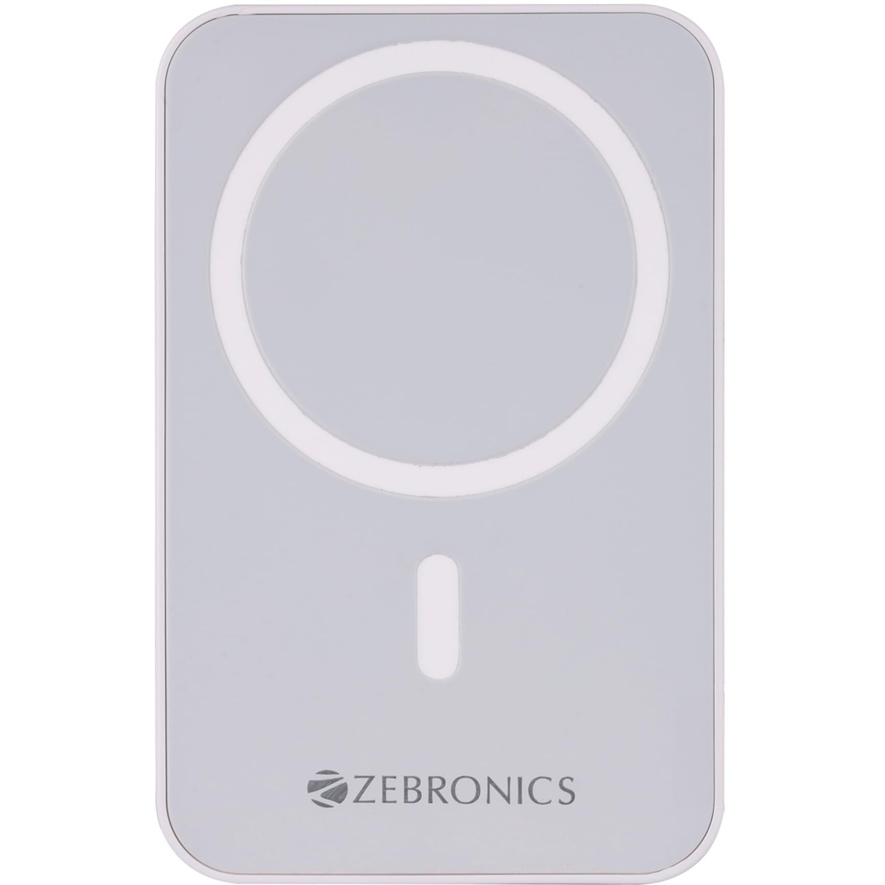 ZEBRONICS MW63 Wireless Power Bank, 10000 mAh, Rapid Charge, Magsafe, Outputs - 20W Wired | 15W Wireless, Type C PD, Built in Protections, LED Indicator, Compatible with iPhone, Made in India