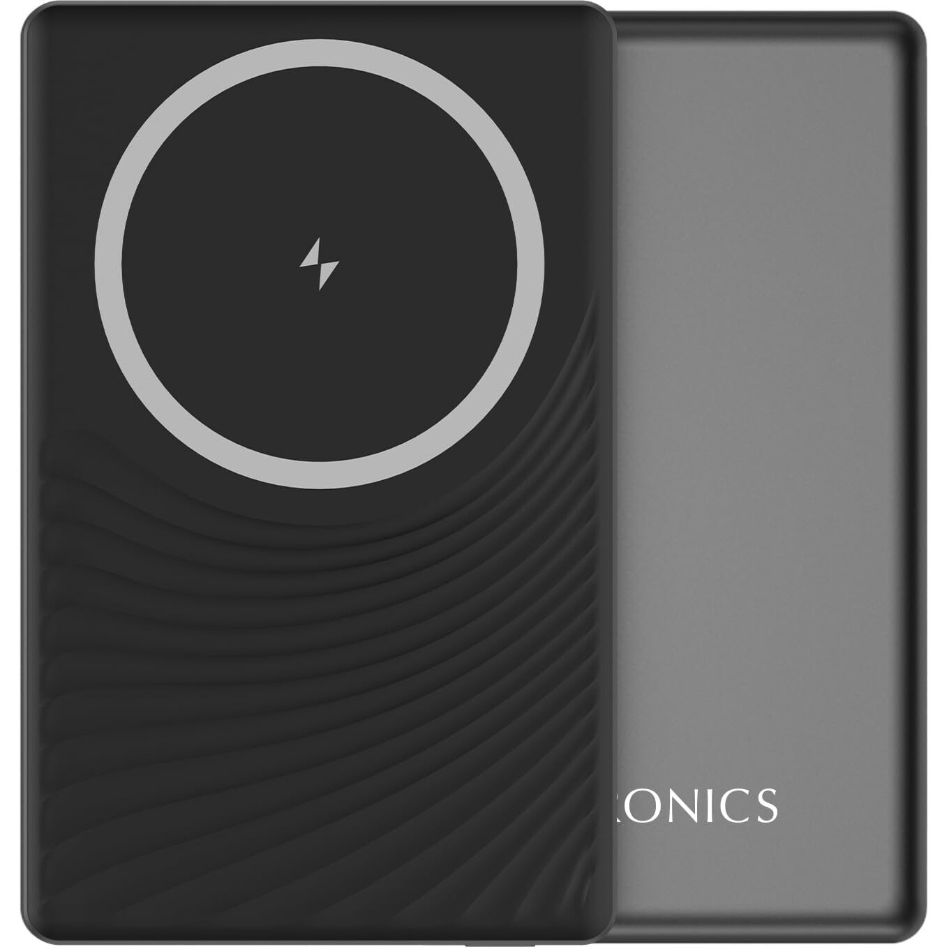 ZEBRONICS MW68 Wireless Power Bank, 10000 mAh, Rapid Charge, Magsafe Compatible, Outputs - 22.5W Wired | 15W Wireless, Type C PD Input & Output, Made in India (Black)