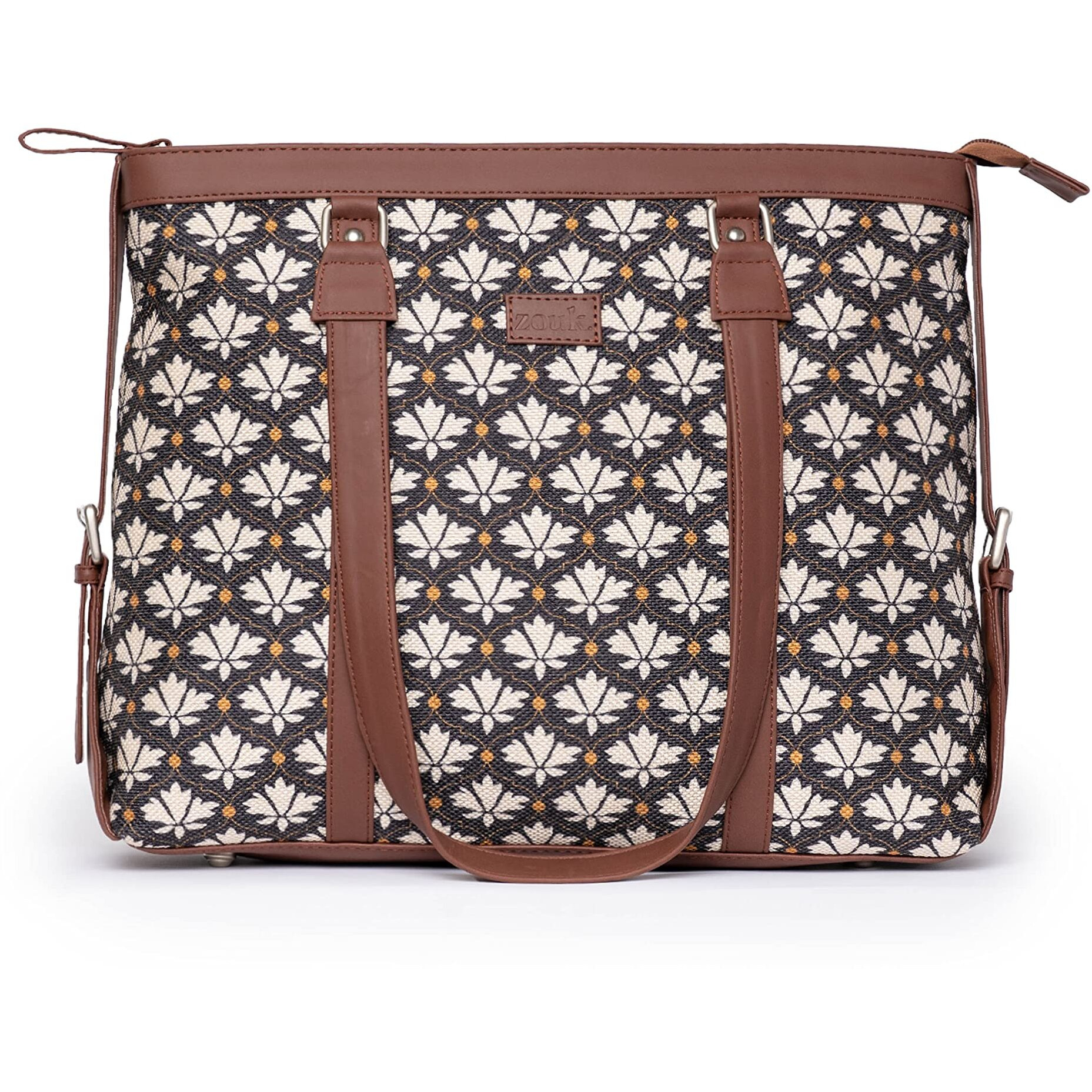ZOUK Women Handcrafted Bidri Kaiser Women's Office Bag