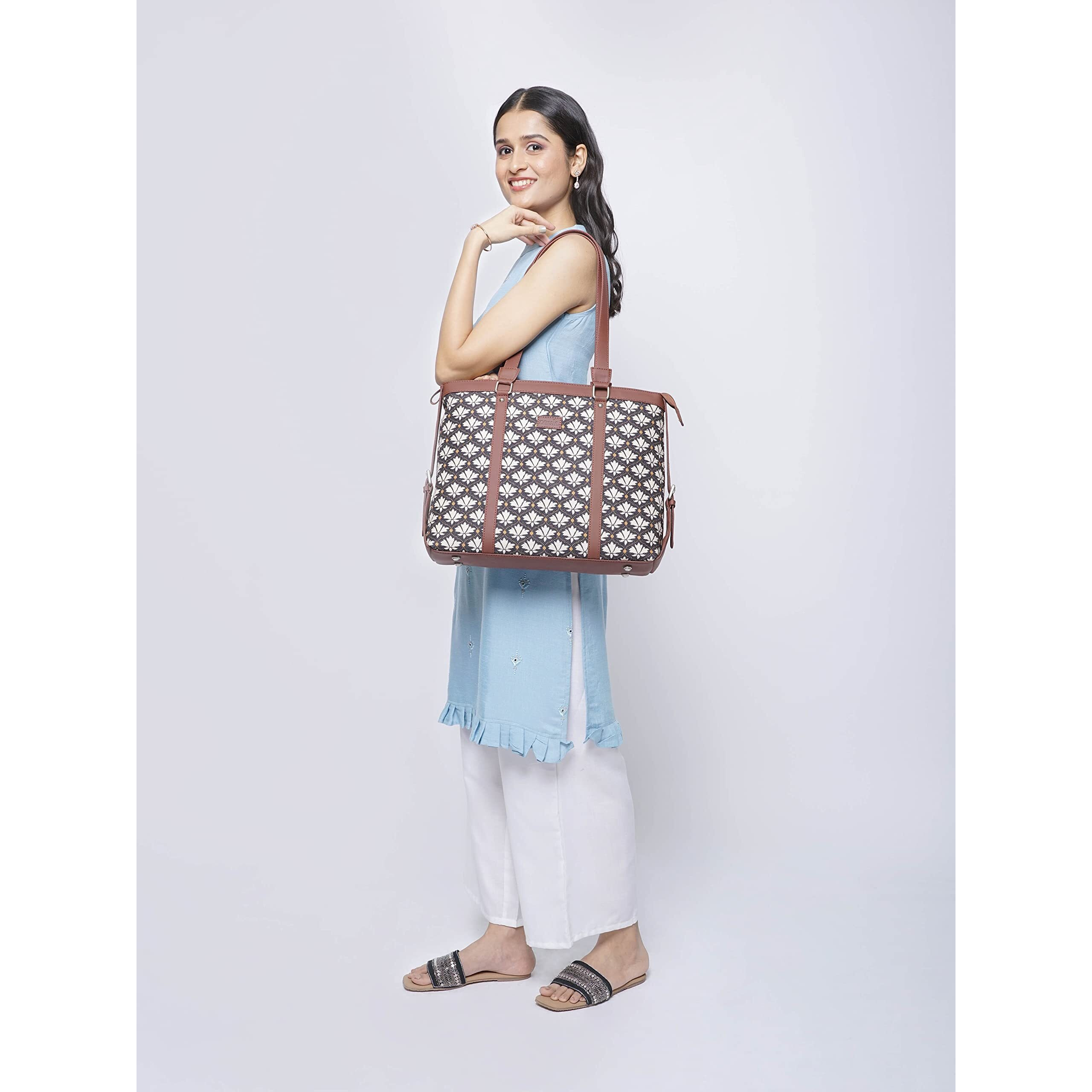 ZOUK Women Handcrafted Bidri Kaiser Women's Office Bag