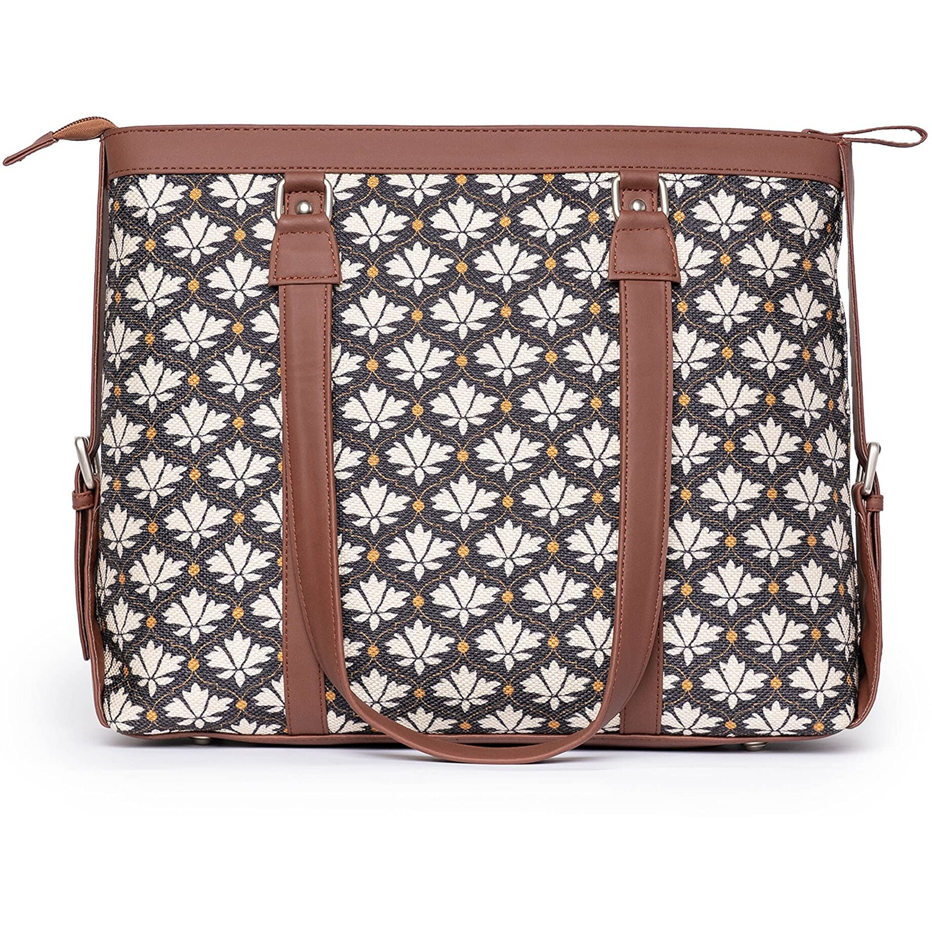 ZOUK Women Handcrafted Bidri Kaiser Women's Office Bag