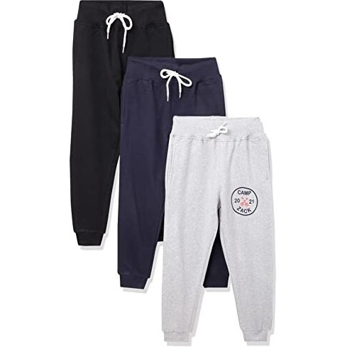 T2F Boy's Regular Track Pants (BYSJOG3P01_Multicolor 2_4-5 Years)
