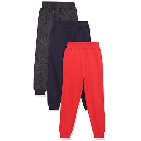 T2F Boy's Regular Track Pants (BYSJOG3P01_Multicolor 3_15-16 Years)