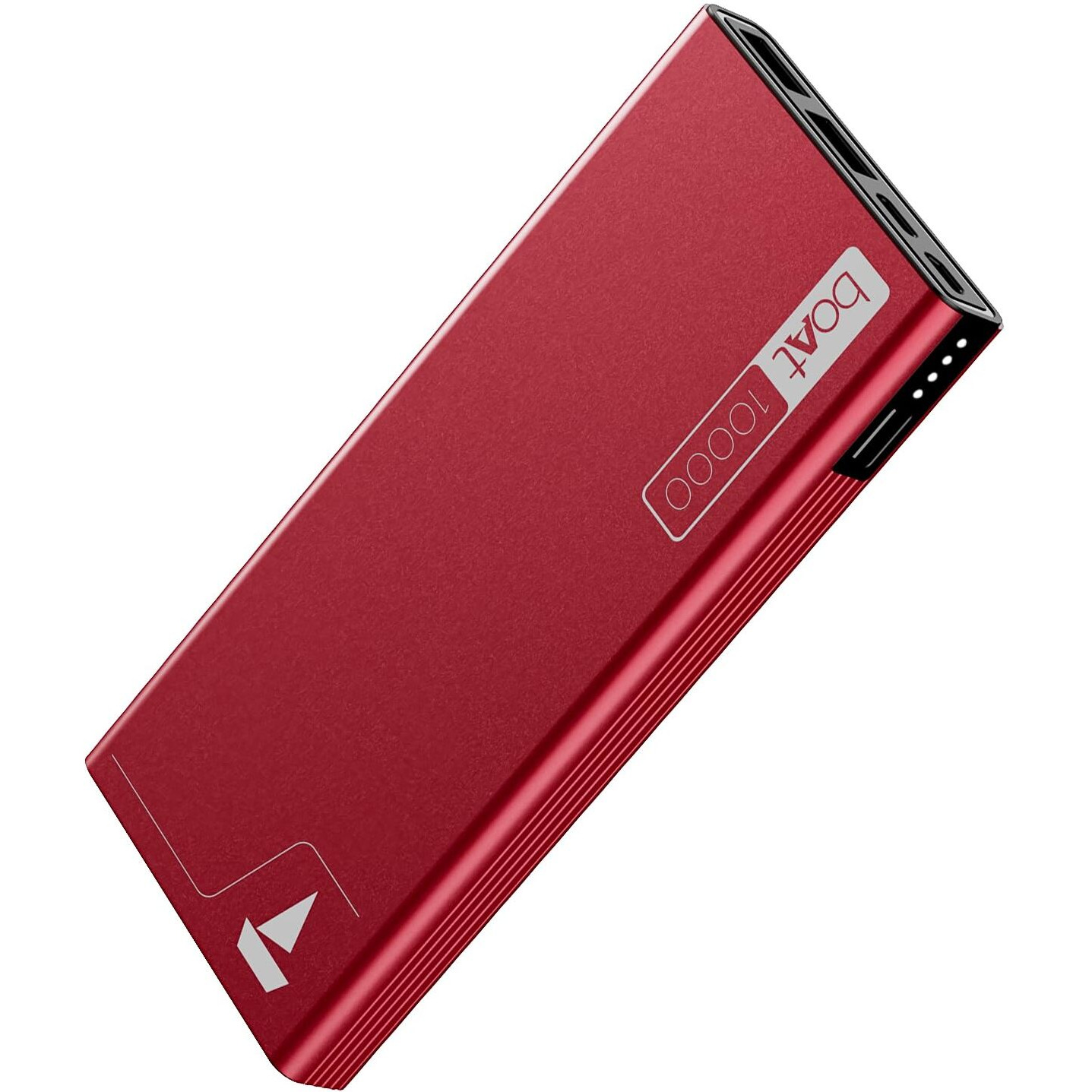 boAt Energyshroom PB300 Powerbank with 10000mAh Battery, 22.5w Fast Charging, 12-Layer Smart IC Protection, LED Indicators and Aluminum Alloy Casing(Martian Red)