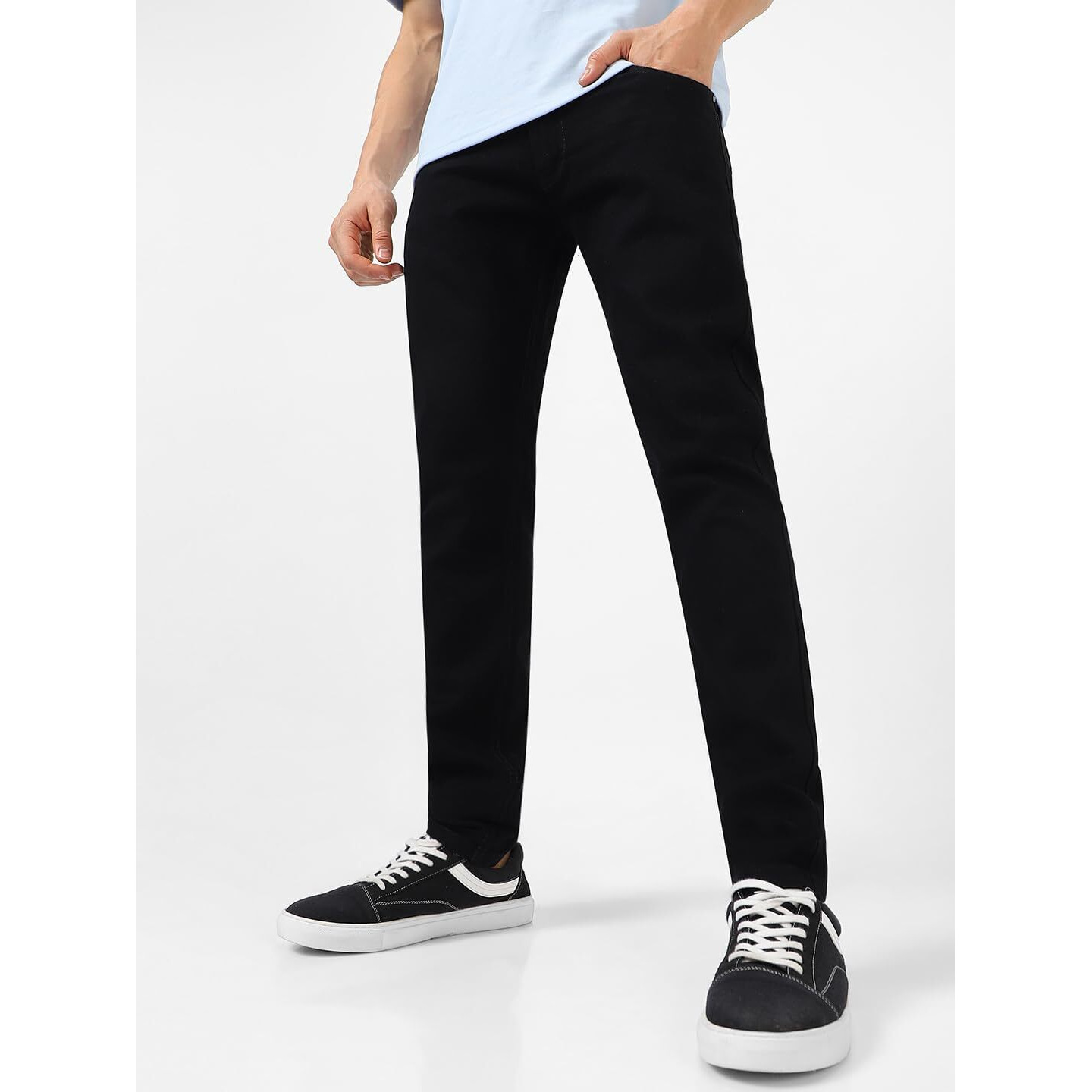 Urbano Fashion Men's Slim Jeans (mps 34_Black