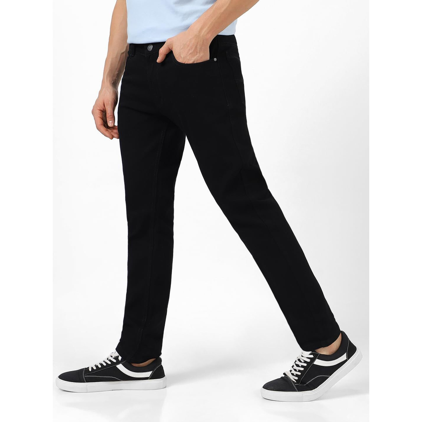 Urbano Fashion Men's Slim Jeans (mps 34_Black
