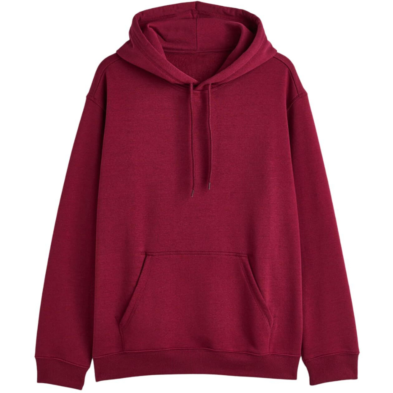 JUNEBERRY Women Sweatshirt with Hoodies, Cotton Blend Full Sleeves Jumper Women Winter Wear, Round Neck Regular Fit Long Sleeve Womens Sweatshirt, Winter Wear for Women (2XL) Maroon