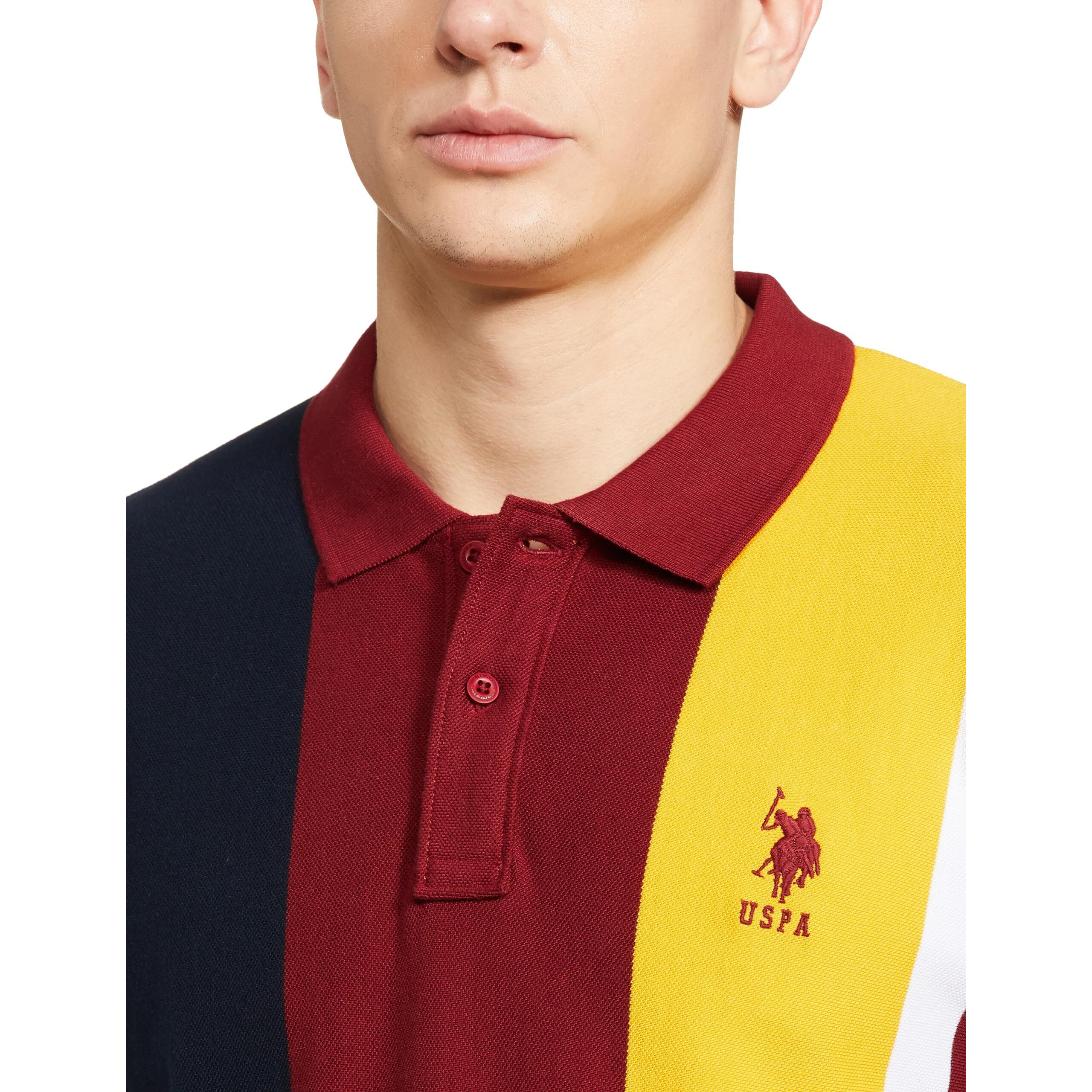 U.S. POLO ASSN. Men's Regular Fit T-Shirt (USTSHS1614_Maroon_XL)