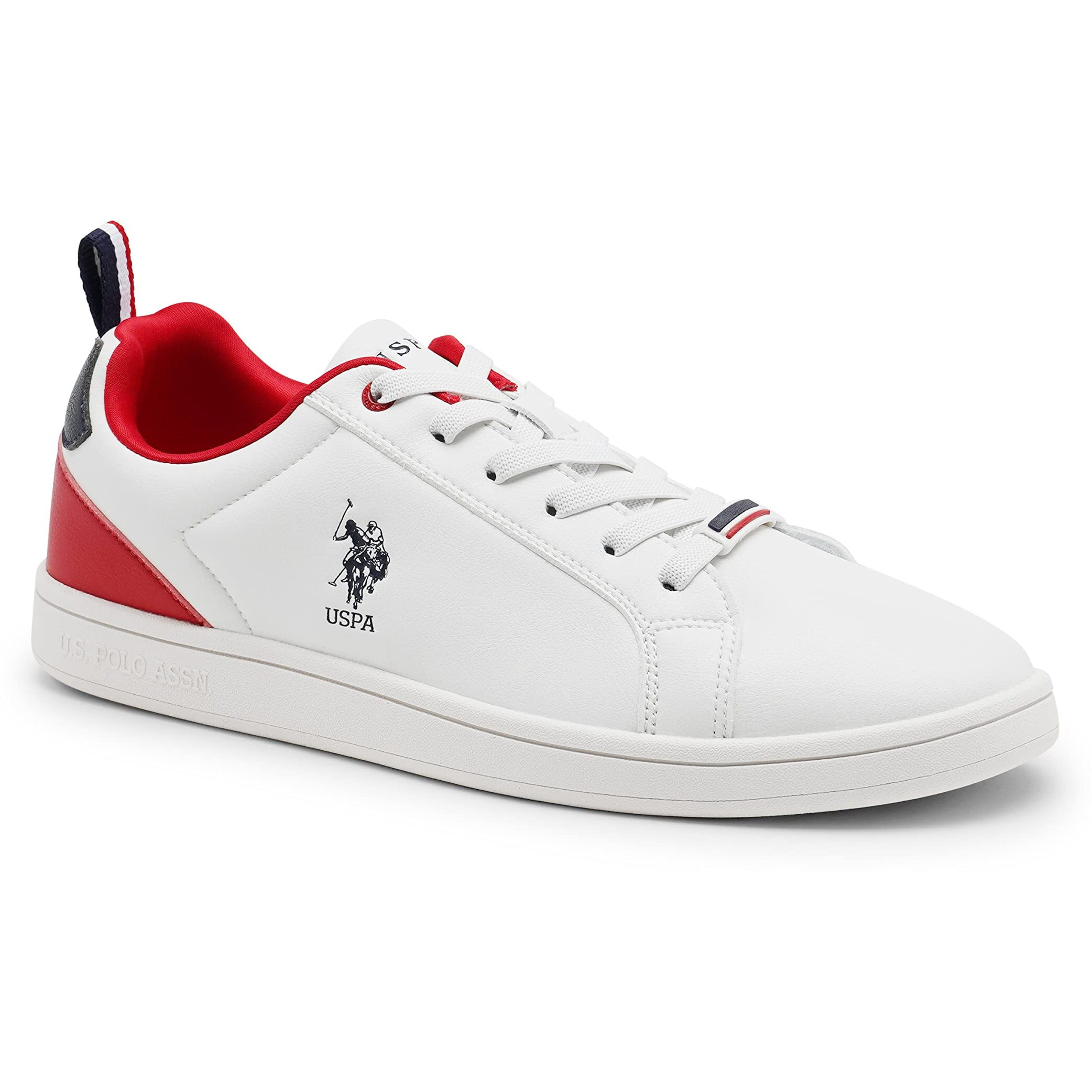 U.S. POLO ASSN. Stefan Men's Off White Sneakers-(UK/11) (US/12) (2FD22558A01)