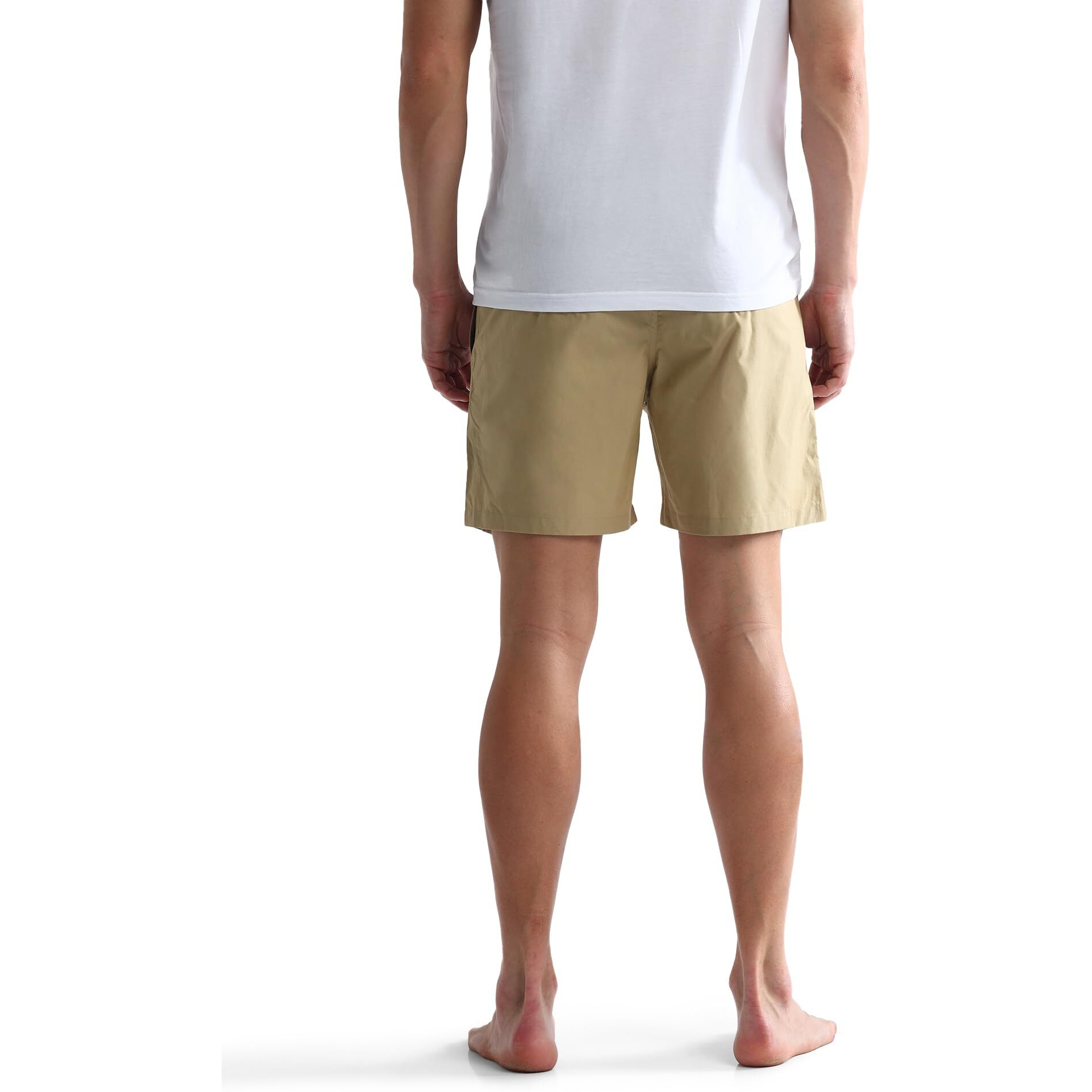 U.S. POLO ASSN. Men's Hybrid Shorts (IYAX-PL_Beige