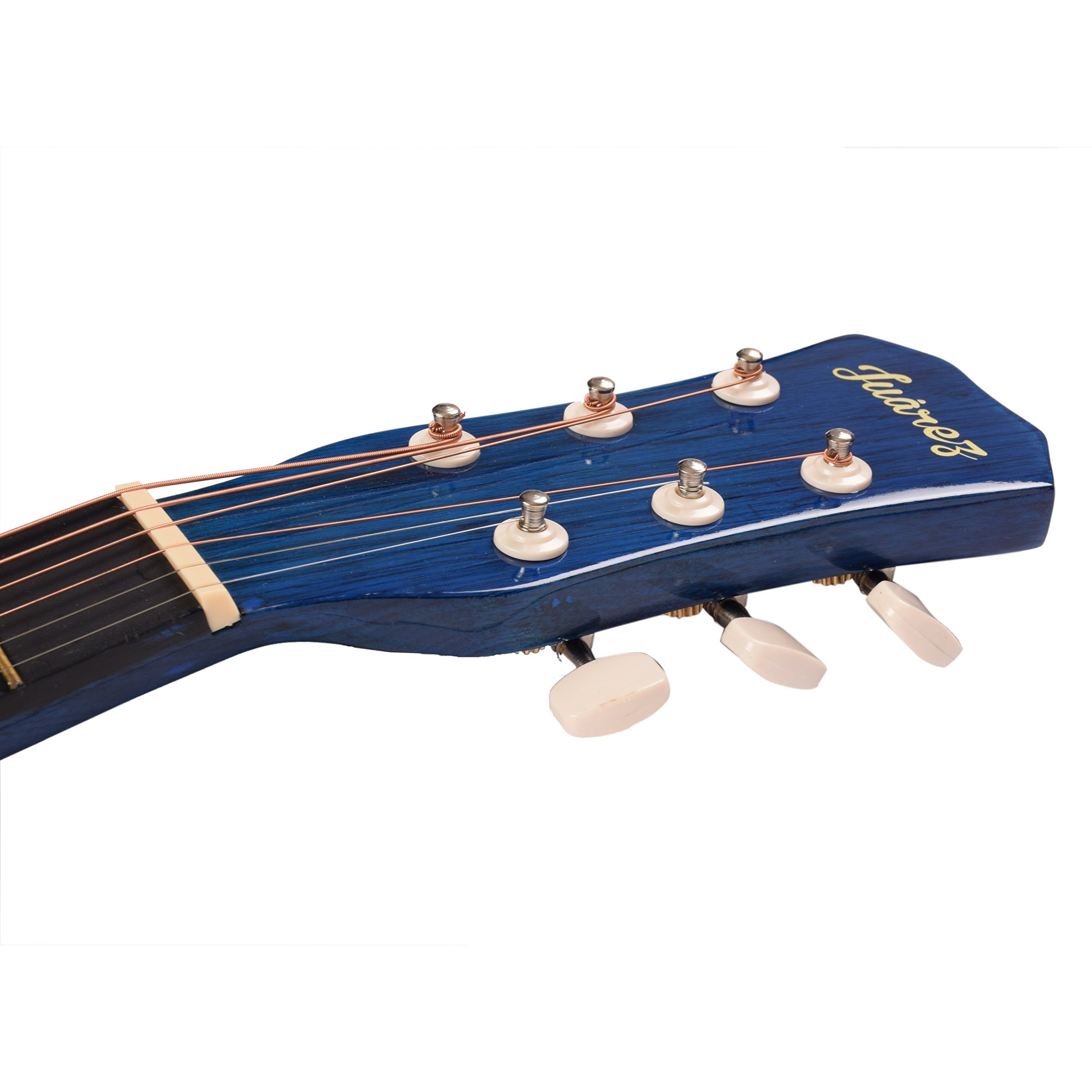 JUREZ JRZ38C/VTS ACOUSTIC 38" GUITAR WITH ACC (BLUE SUNBURST)
