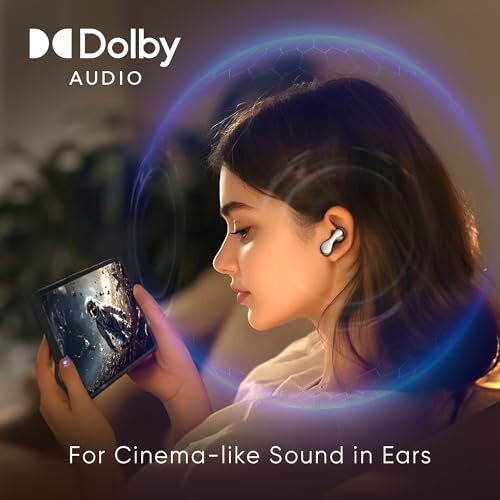 Mivi SuperPods Immersio [Just launched], True Wireless Earbuds, Dolby Audio, 3D Soundstage, 60H Playtime, AI ENC, BT v5.4 Earbuds