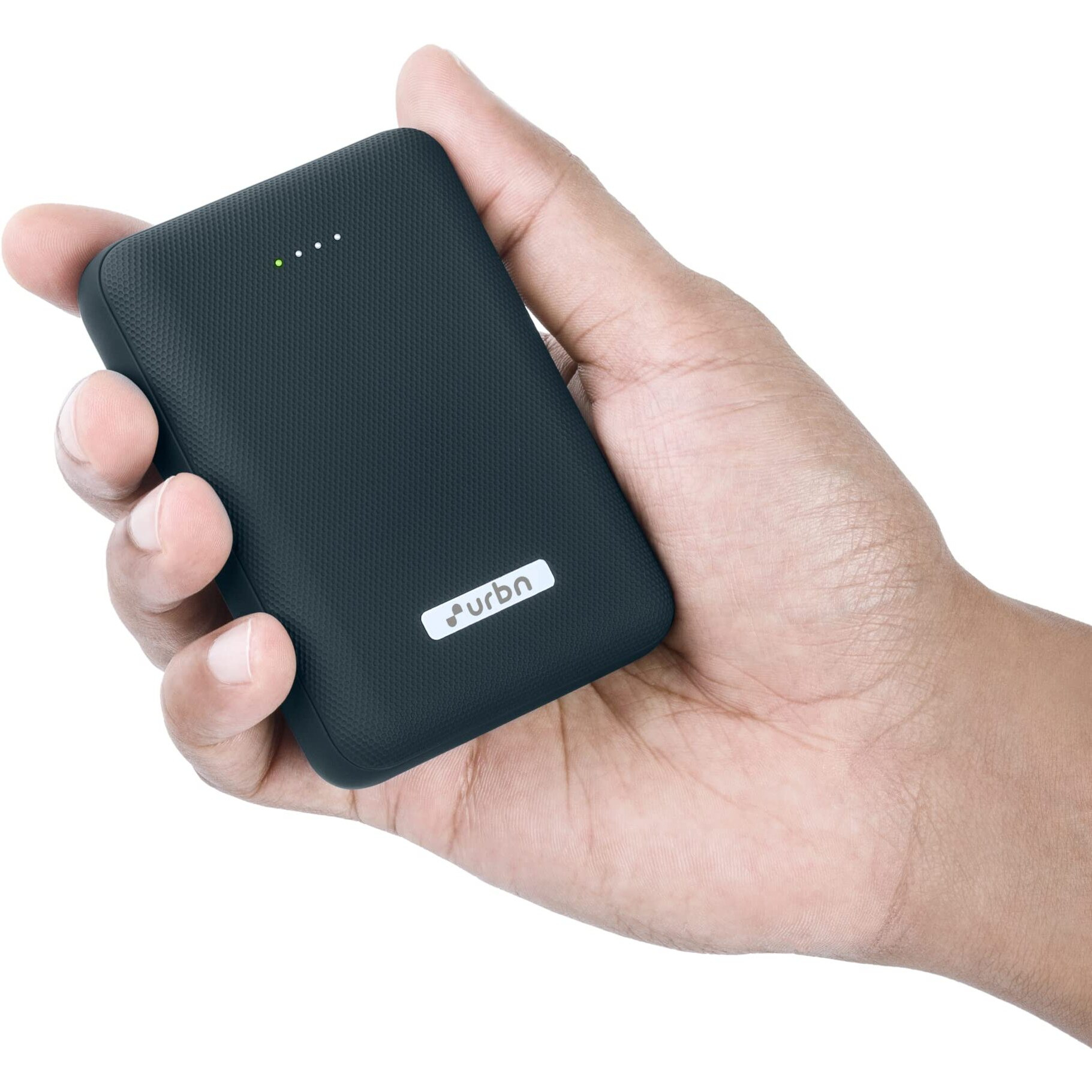 URBN 10000 mAh Ultra Compact 22.5W Super Fast Charging Pocket Power Bank with Quick Charge & Power Delivery, Type C Input/Output, Made in India, Type C Cable Included (Blue)