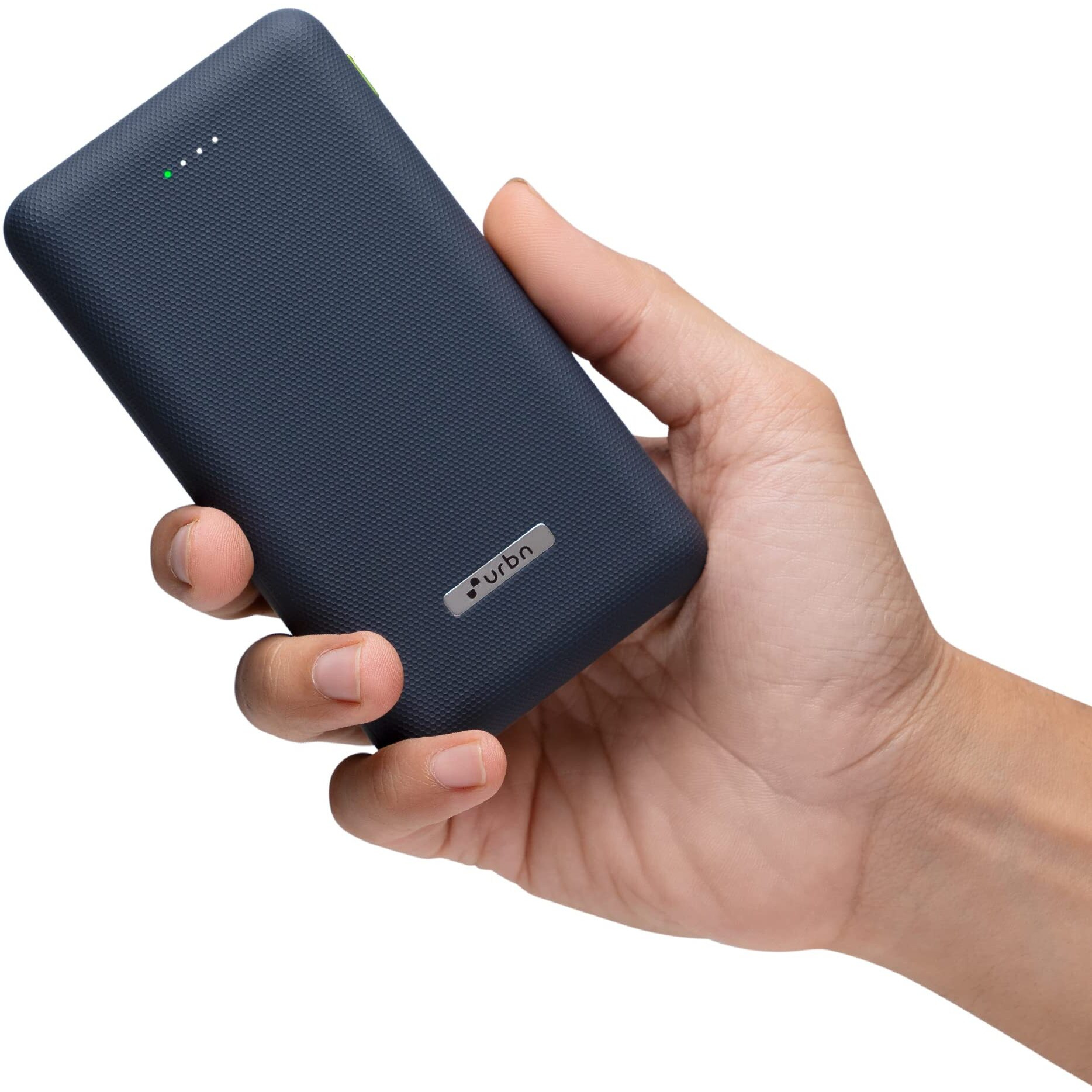URBN 20000 mAh Lithium_Polymer 22.5W Super Fast Charging Ultra Compact Power Bank with Quick Charge & Power Delivery, Type C Input/Output, Made in India, Type C Cable Included (Blue)
