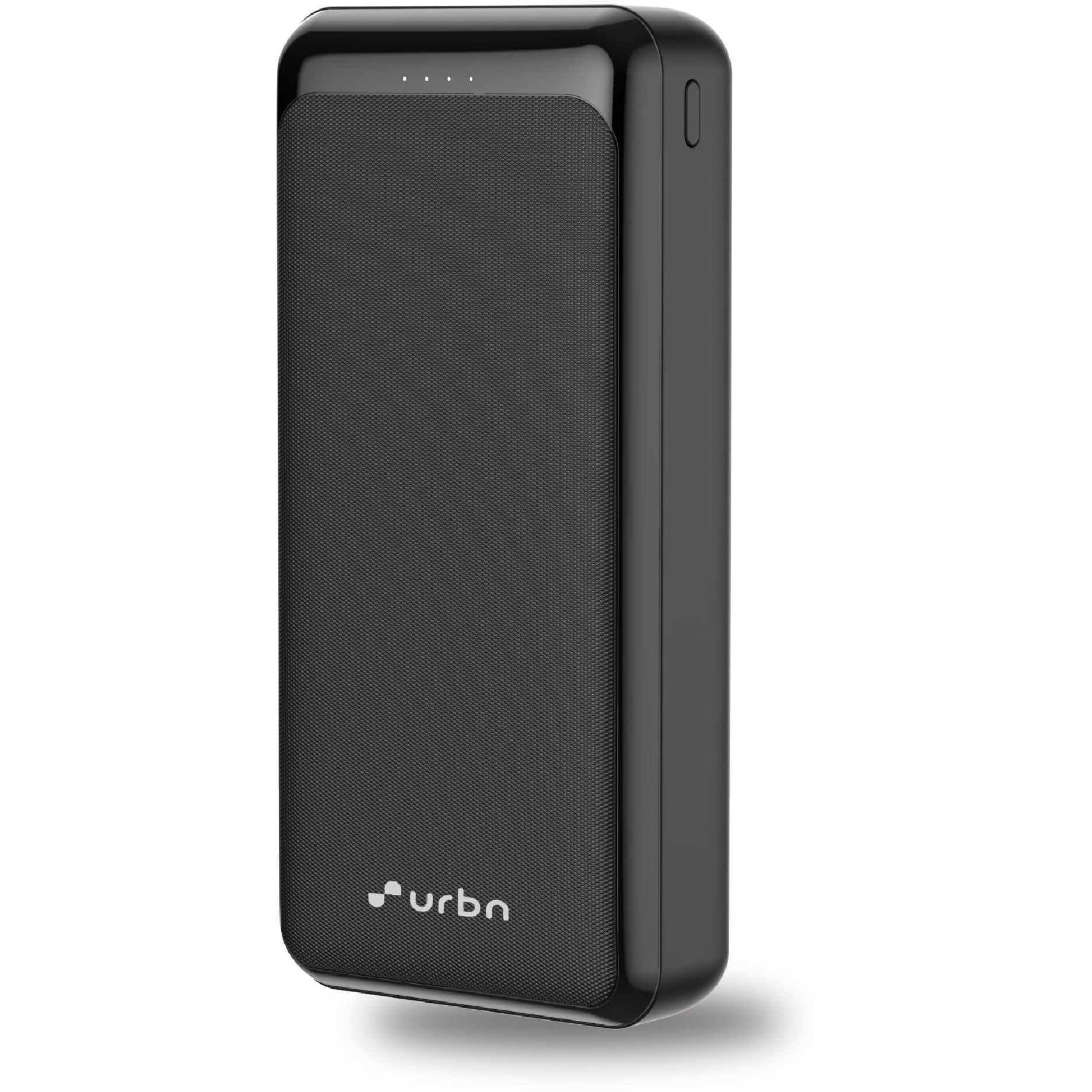 URBN Power Bank 20000mAh Fast Charging | 22.5W Super Fast Power Delivery (PD) Portable Charger | Triple Output | USB Type C Input & Output | Pass Through Charging | (Black)