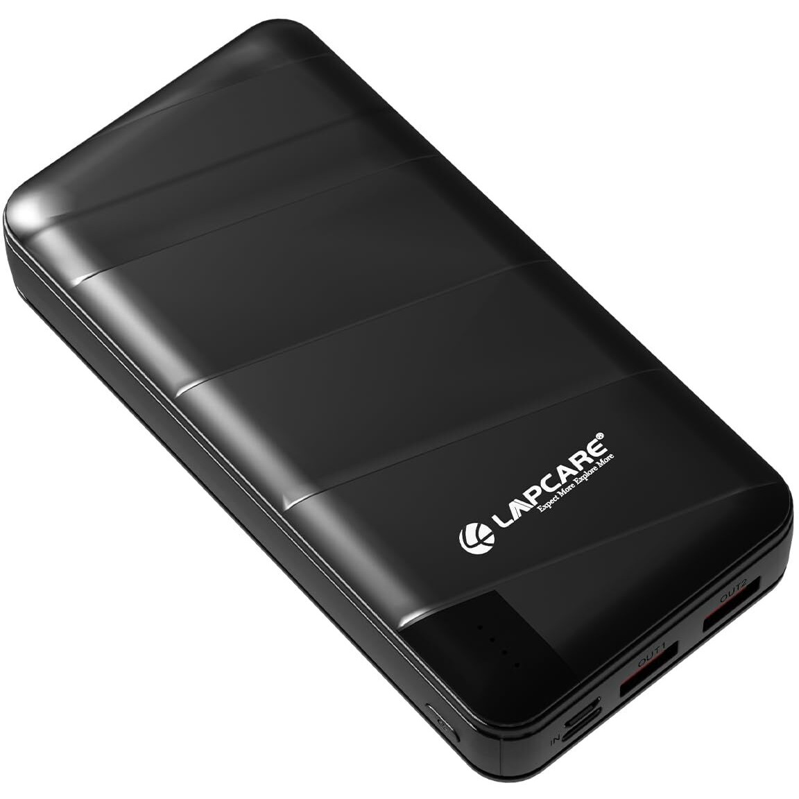 LAPCARE Blaze Pro 20000mAh Powerbank | 22.5w PD Fast Charging | Lite Waight | Dual in - Out Port (Type-C + Dual USB) | Smart Chip Protection for iPhone and Android Devices | Made in India