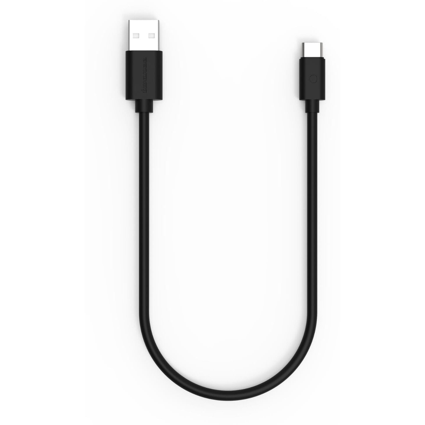 twance Small 0.25 Meter USB-Type C 3.1A fast charging & 480 Mbps high speed data transfer cable| Black Color| Compatible with Samsung, moto, Oneplus, VIVO, Realme, Nothing & any C port enable device