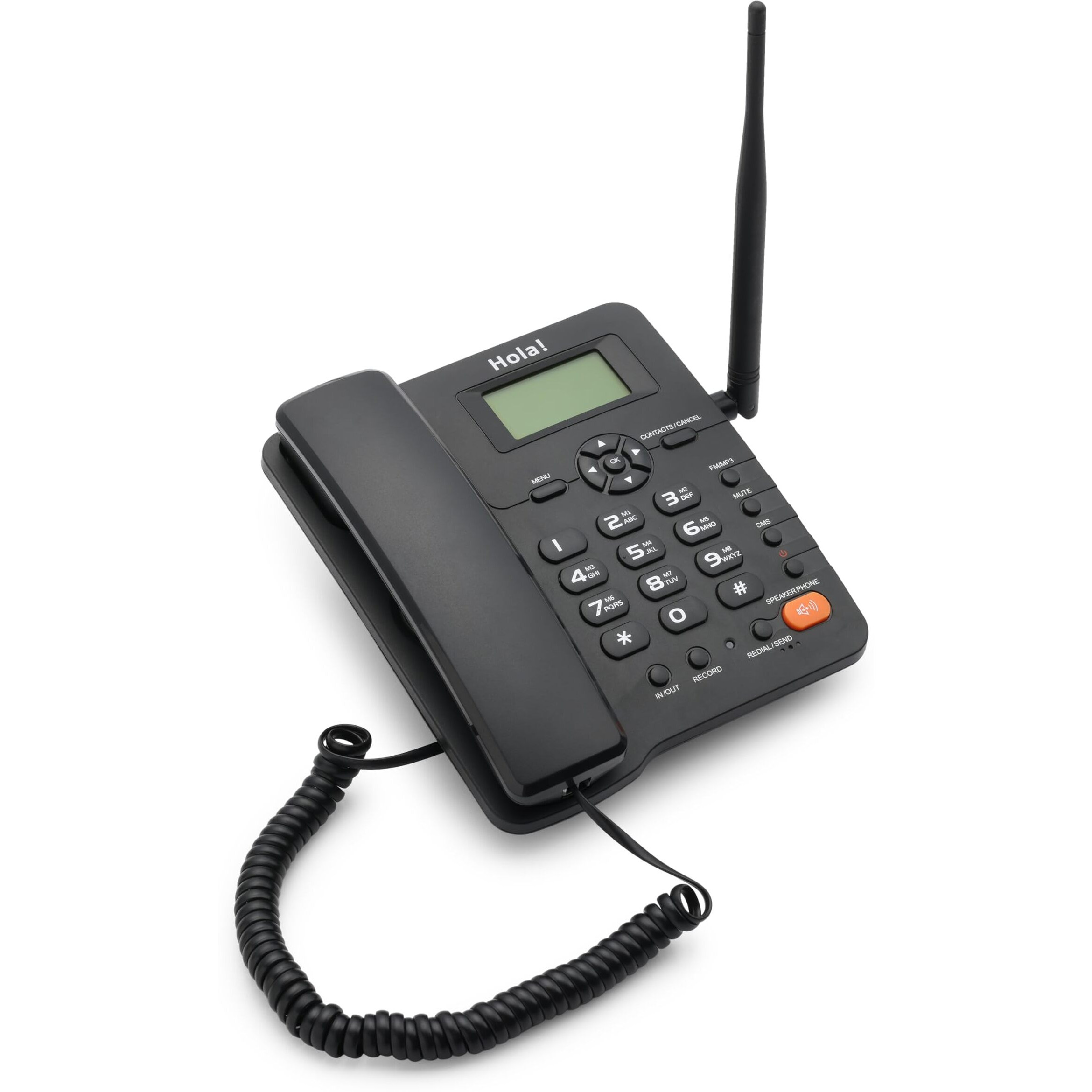 Hola F100 FWP Updated,Type C Charing,Quad Band, Dual Sim,Voice Recording,Auto Answering, Mp3 Player,Alarm,Basic Calc,TNC Antenna Airtel/Voda/BSNL All Sim Compatible Except Jio