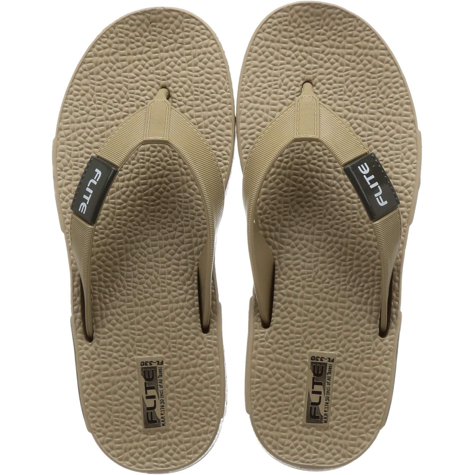 FLITE Men Khaki/Olive Slippers-9 UK (43 1/3 EU) (FL0330G_KHOL0009)