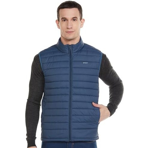 Qube By Fort Collins Men's Nylon Standard Length Parka Coat (BC49AZ_Airforce
