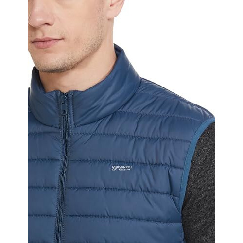 Qube By Fort Collins Men's Nylon Standard Length Parka Coat (BC49AZ_Airforce