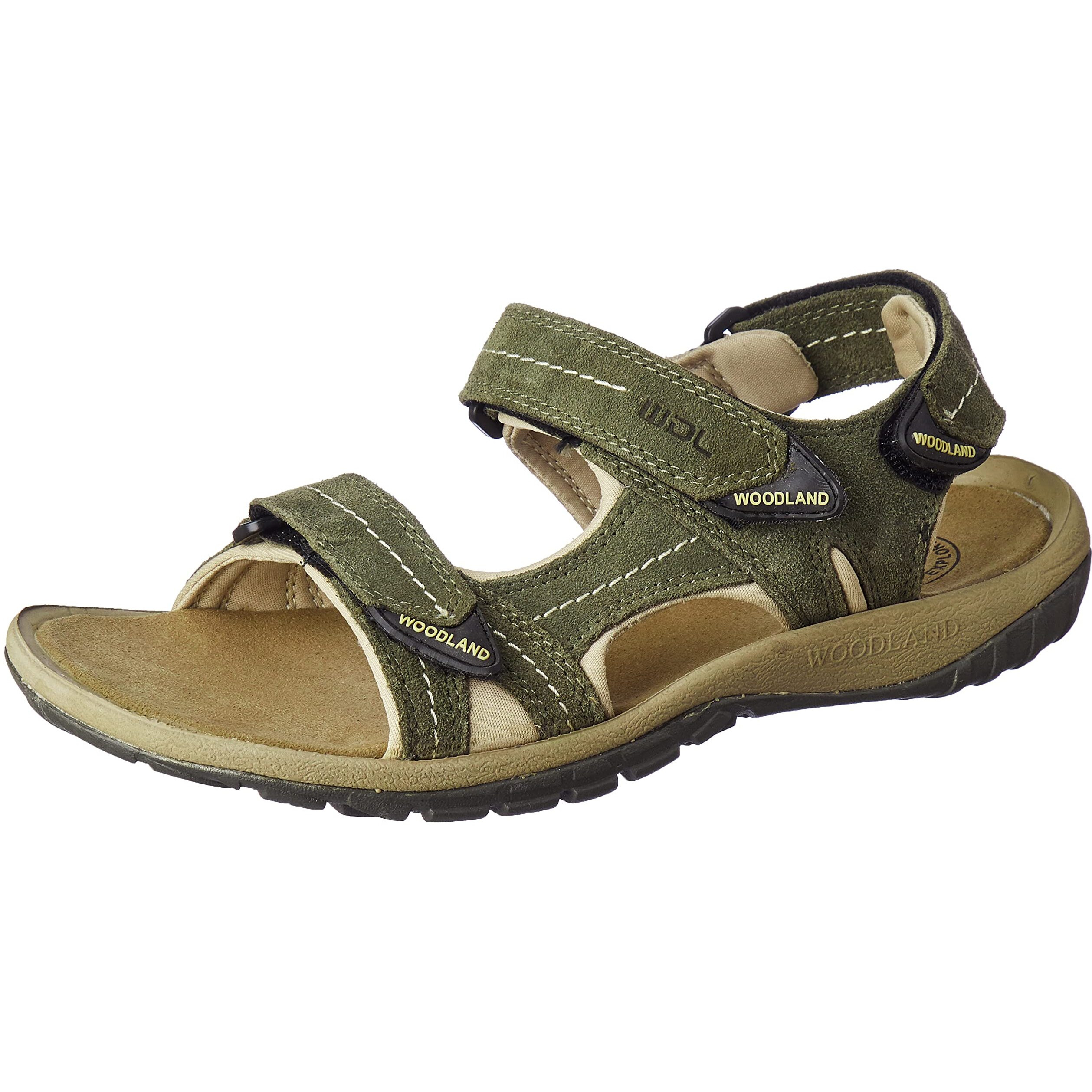 Woodland mens Gd 2185116nw OLIVE GREEN Sport Sandal - 8 UK (42 EU) (GD 2185116NW)