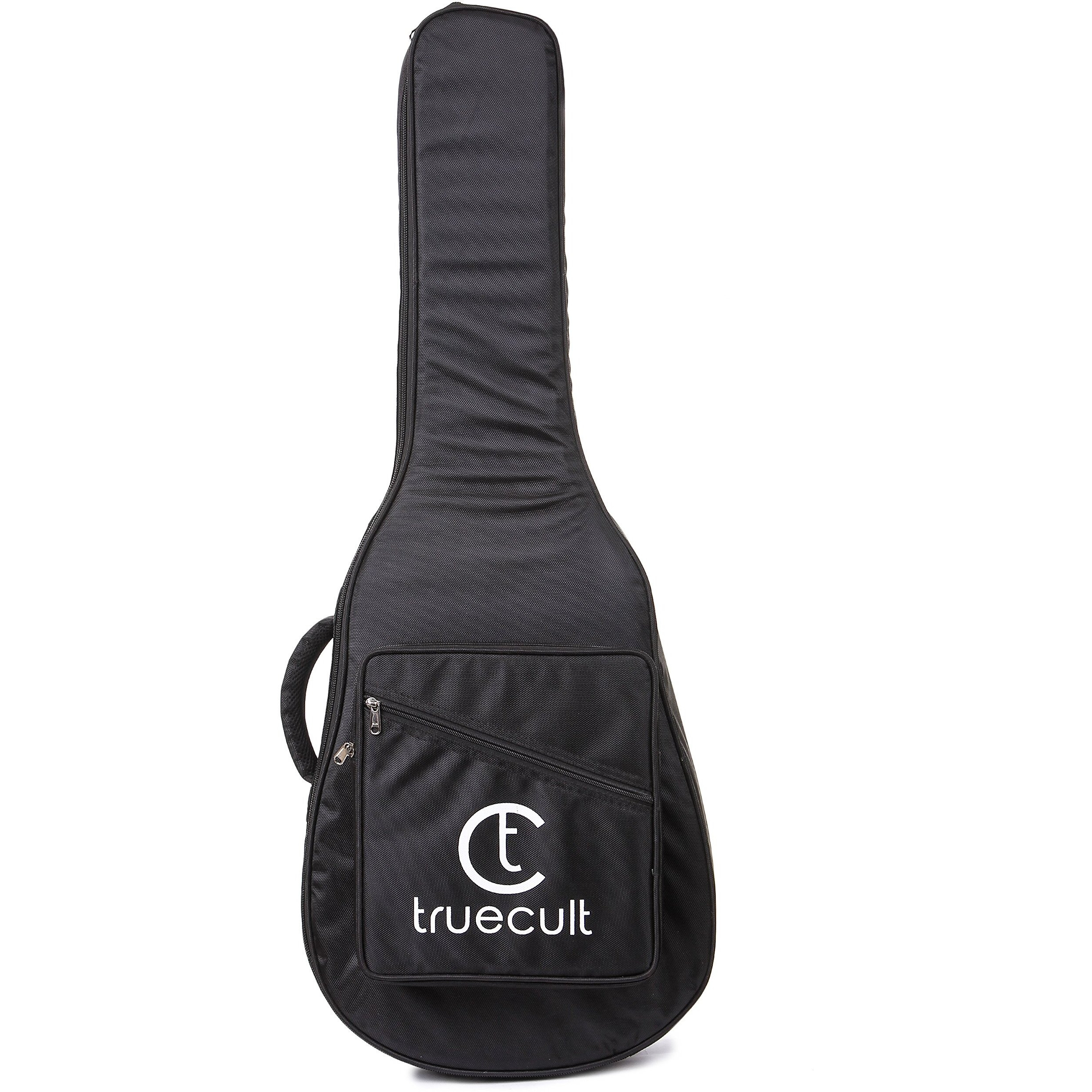 True Cult 1680-Agb512 Professional Nylon Acoustic Guitar Bag (Black)
