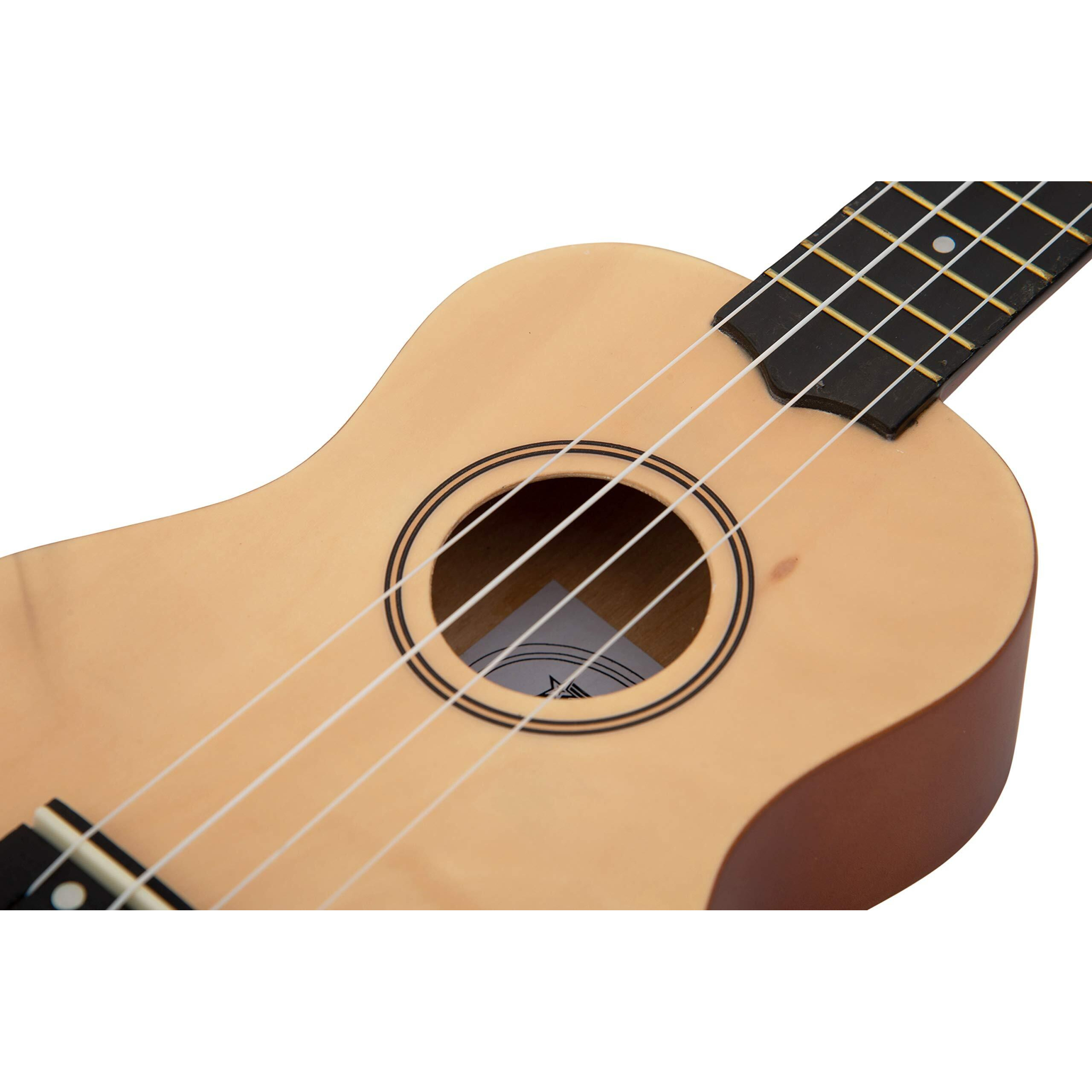 Intern INT-UK21LD-NT Concert Ukele with Bag (Natural)