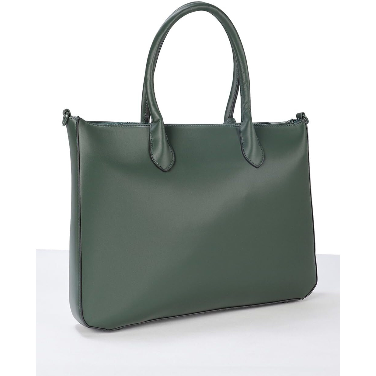 Allen Solly Women's Solid Casual Handheld Bag,Green