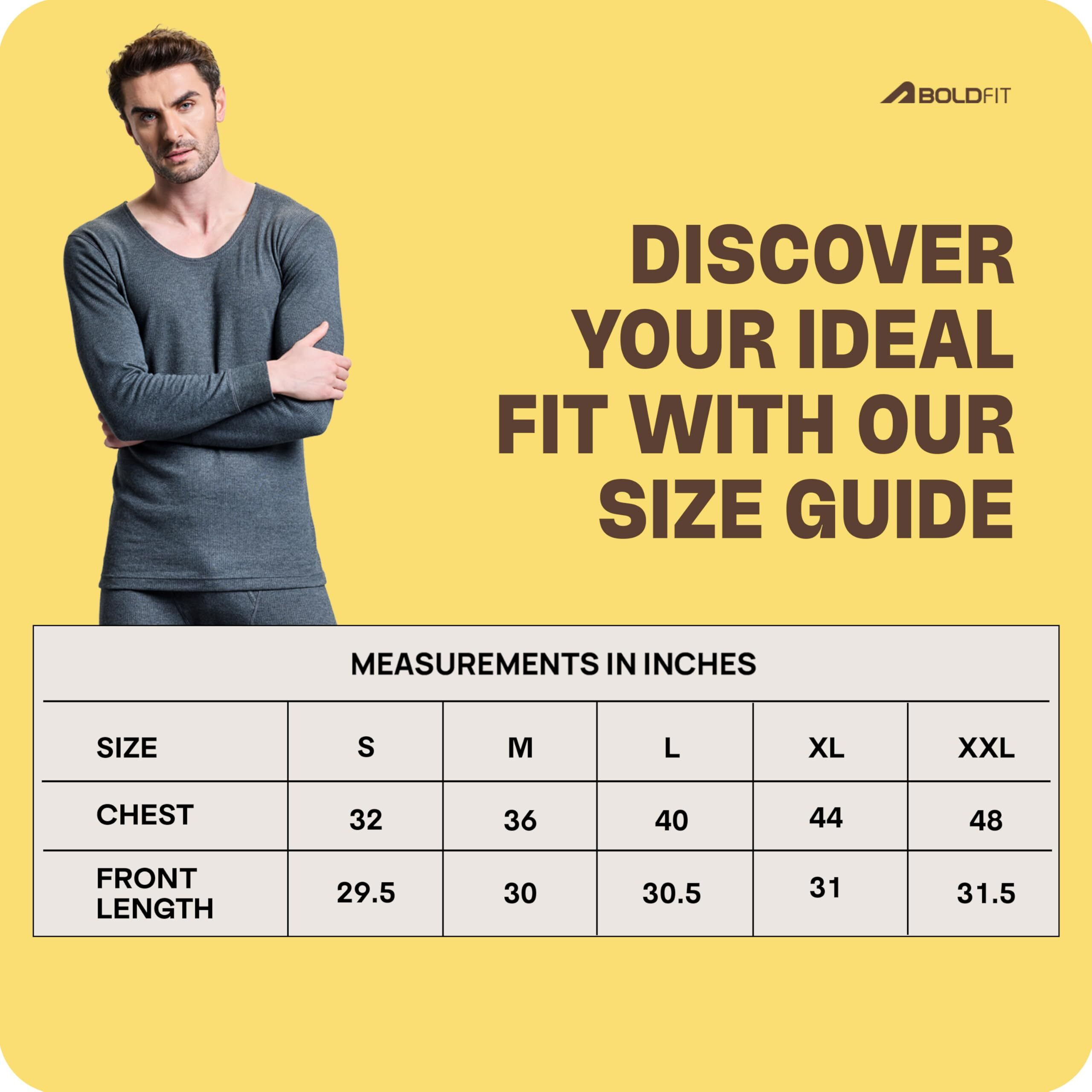 Boldfit Men's Regular Fit Undershirt (BFTBM3011SM_Grey M)