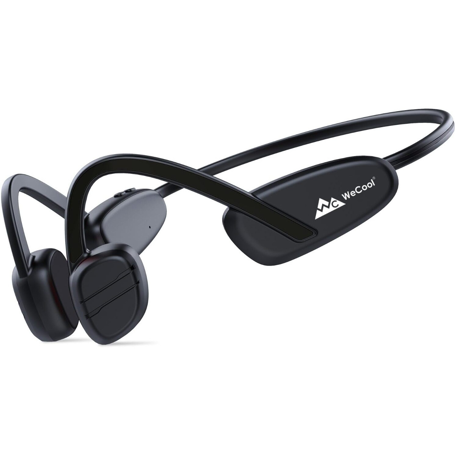 Wecool Moonwalk M2 Bone Conduction Headphones, V5.3 Bluetooth Earphones with IPX6 Sweat & Splash Resistance, Open Ear Headphones for Ear Health & Comfort, Ideal for Sports, Running, Climbing, Cycling