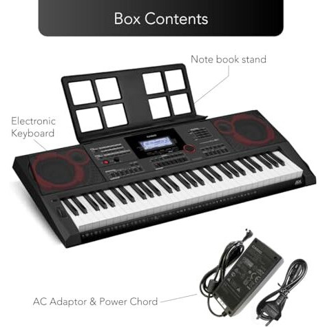 Casio CT-X9000IN 61-Key Portable Keyboard, Black