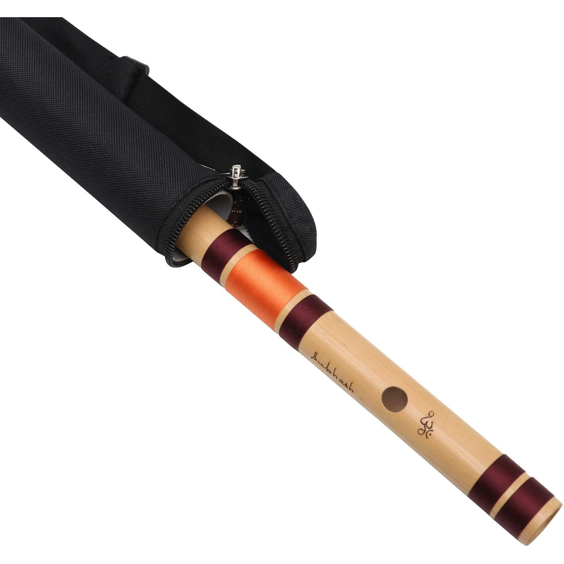Punam Flutes C Natural Medium Right Hand Bansuri Size 19.5 inches
