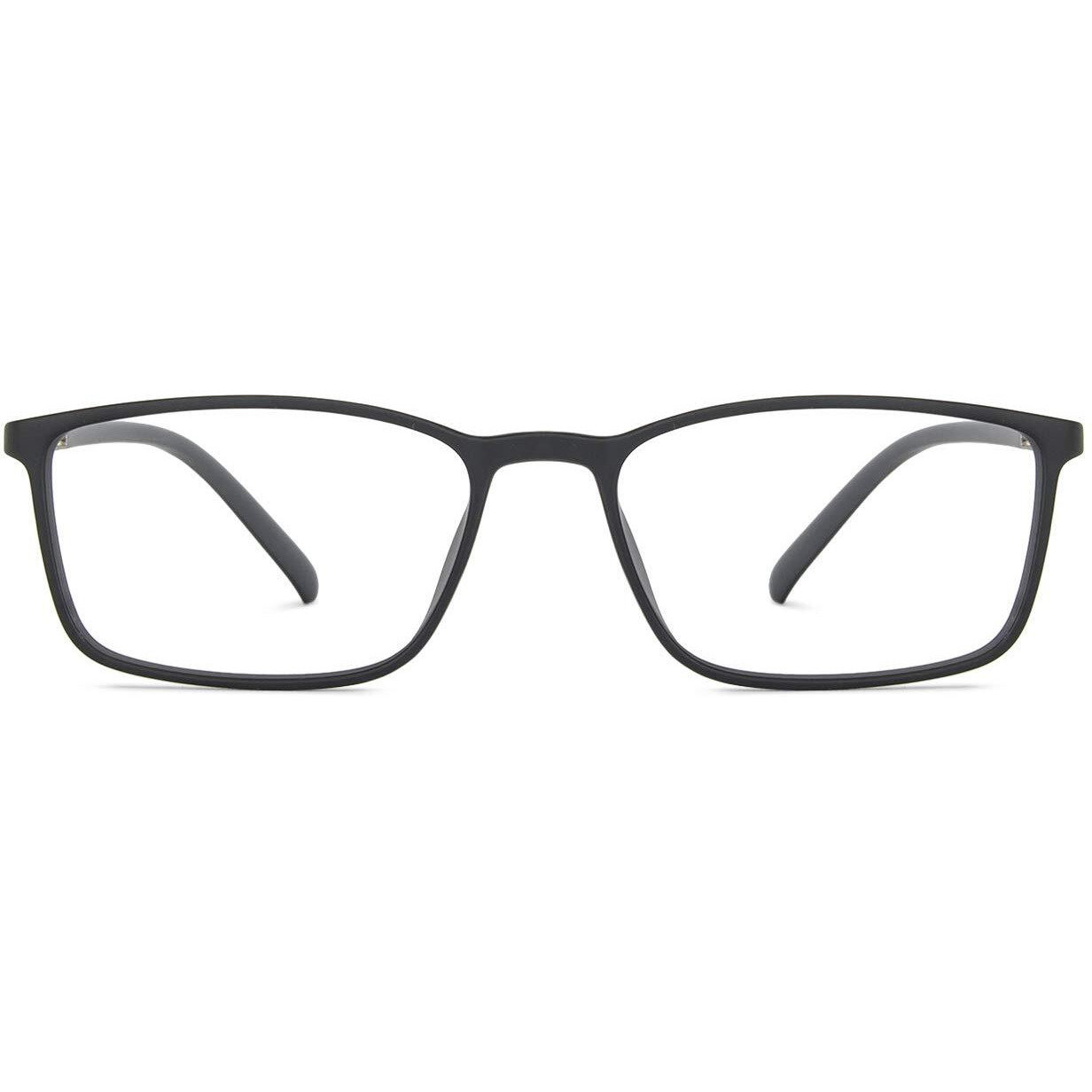 LENSKART BLU | Zero Power Blue Cut Computer Glasses | Gaming Glasses | Anti Glare, Lightweight & Blocks Harmful Rays | UV Protection Specs | Men & Women | Medium | LB E13527