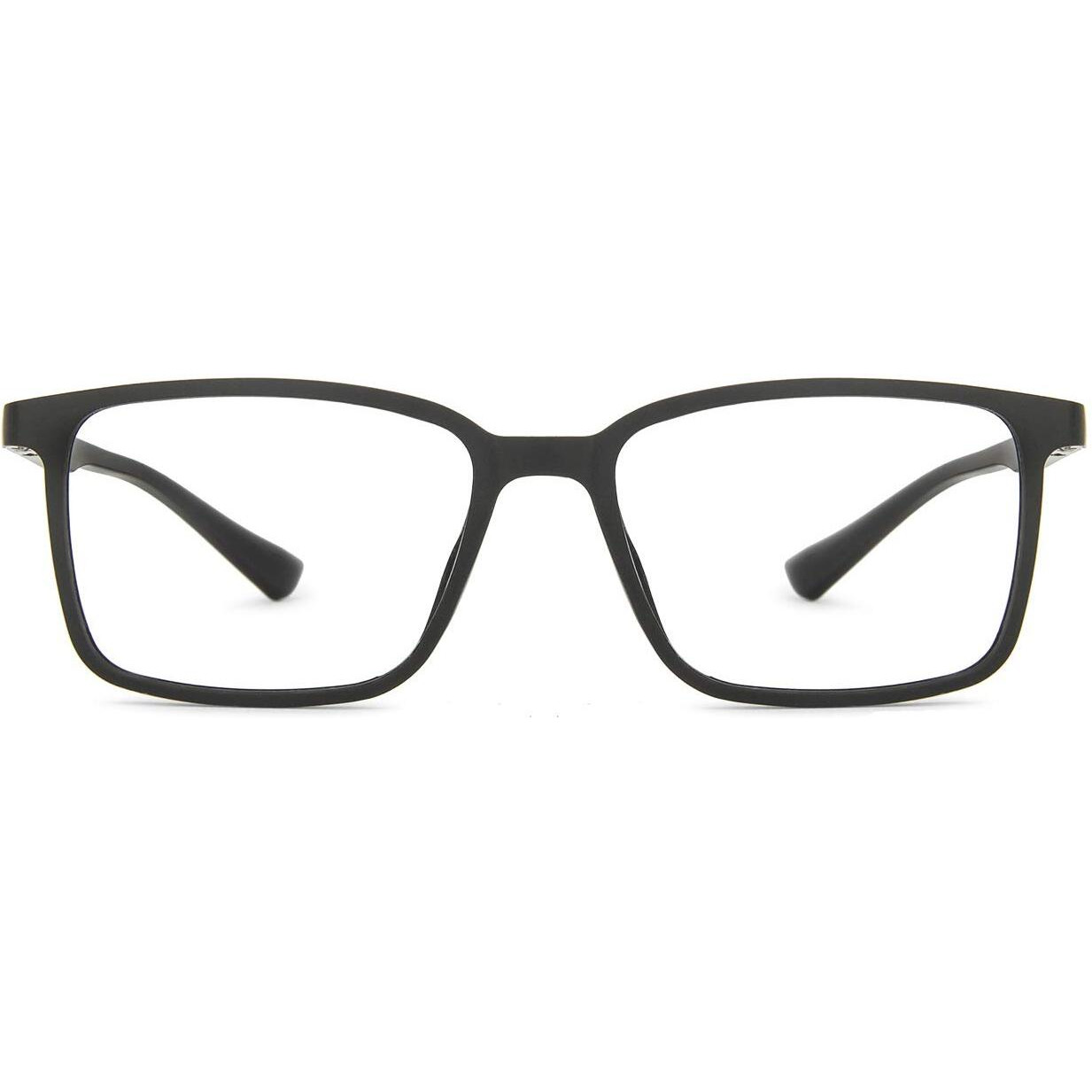 LENSKART BLU | Zero Power Blue Cut Computer Glasses | Gaming Glasses | Anti Glare, Lightweight & Blocks Harmful Rays | UV Protection Specs | Men & Women | Large | LB E13737