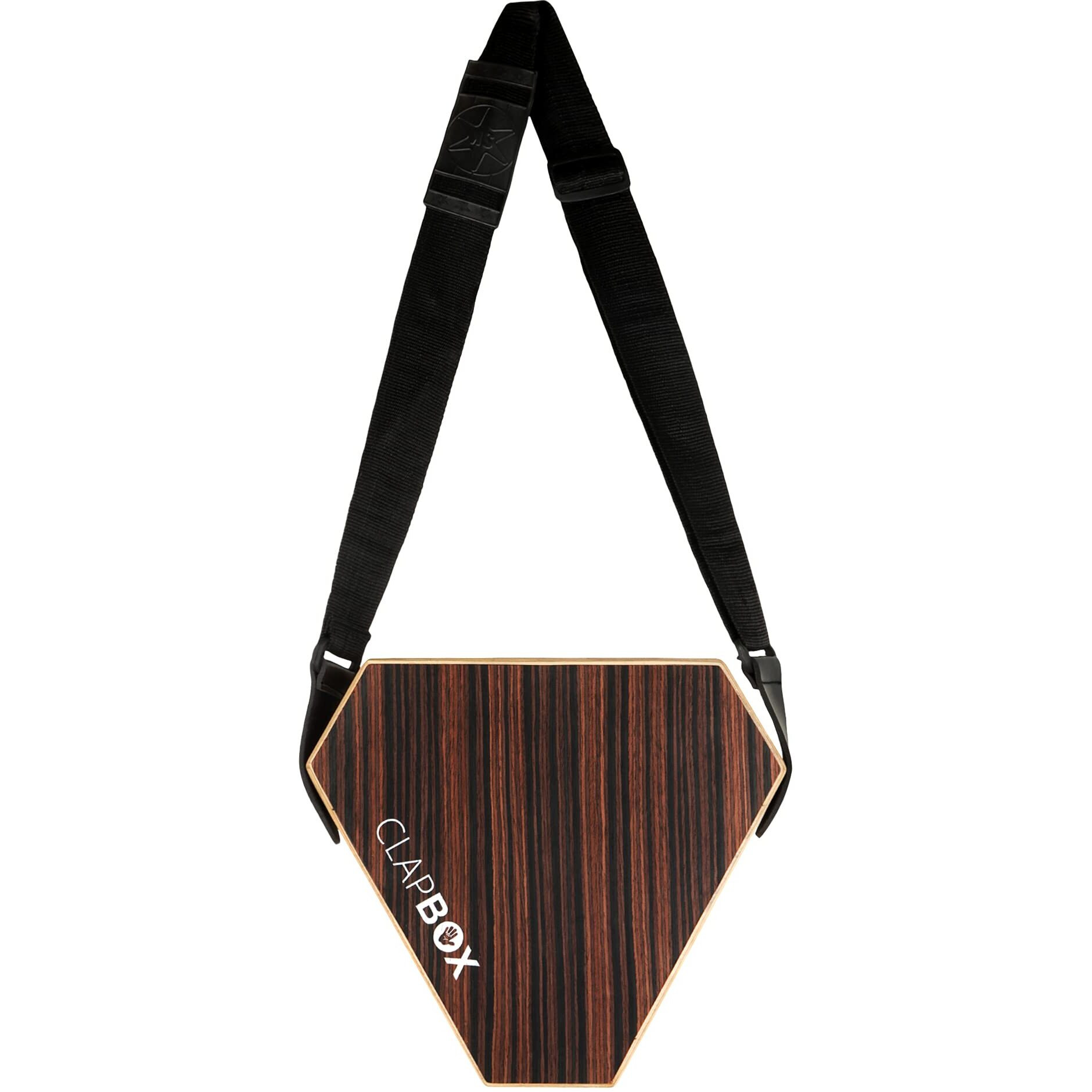 Clapbox Travel Cajon (2-sided), Snare, Bongo - Rubber wood with Carry Bag