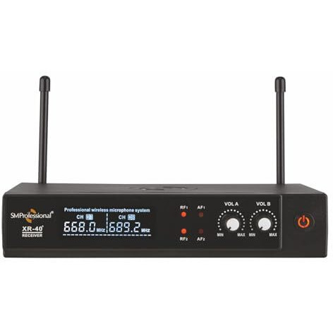 Studiomaster XR 40HH Dual Hand Wireless Microphone