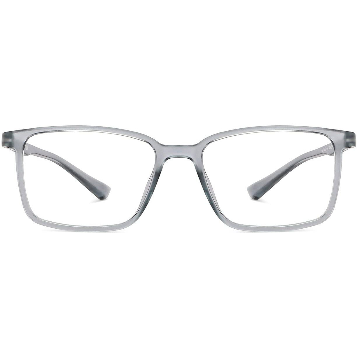 LENSKART BLU | Zero Power Bluecut & Antiglare Computer Eyeglasses For Eye Protection And Strain | Gaming Glasses | Full Rim Round | Men & Women | Large | LB E13737
