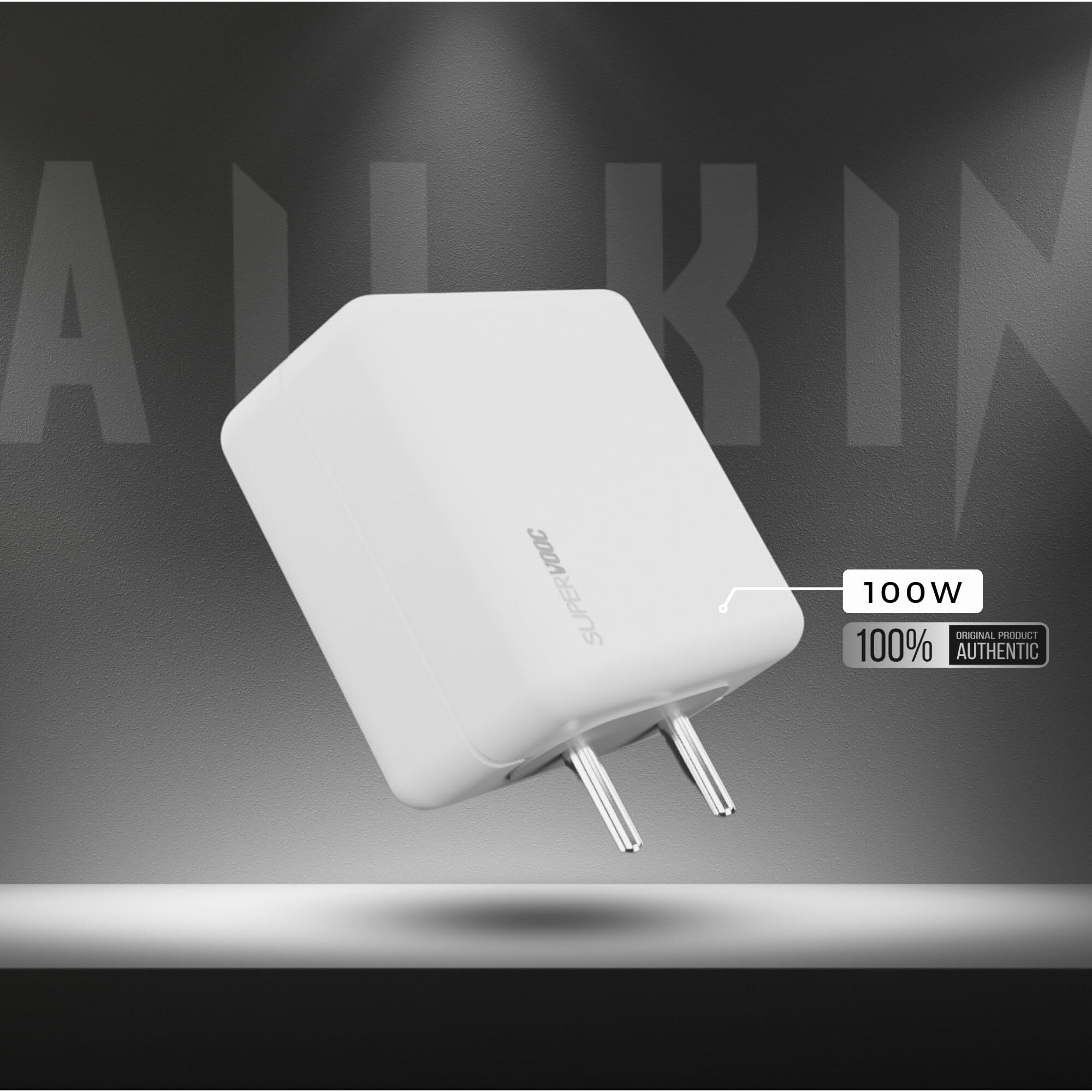 AILKIN Orginal SUPERVOOC 100W Ultra Fast Charger Adapter Only- True 100W PD Charging, Unleash True Power for OnePlus 12/12R/11/11R/10/10R, Nord CE 3 Lite 5G, Nord 2T 5G, Nord CE 2 Lite 5G, Nord 5G