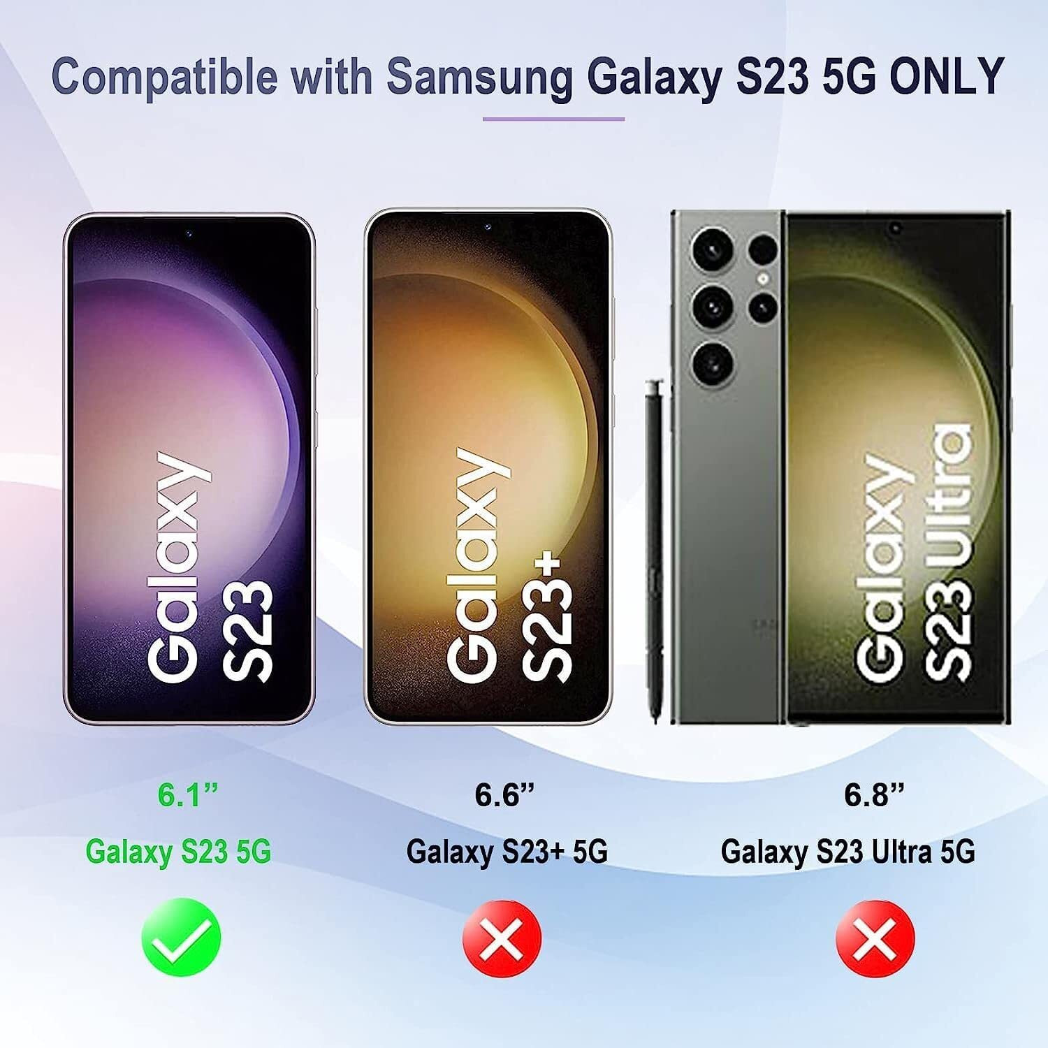 Prolet Silicone Samsung Back Cover Case, Scratch Resistant Protective Crystal Clear Transparent Shock Proof Bumper Back Cover Case for Samsung Galaxy S23 5G-Transparent